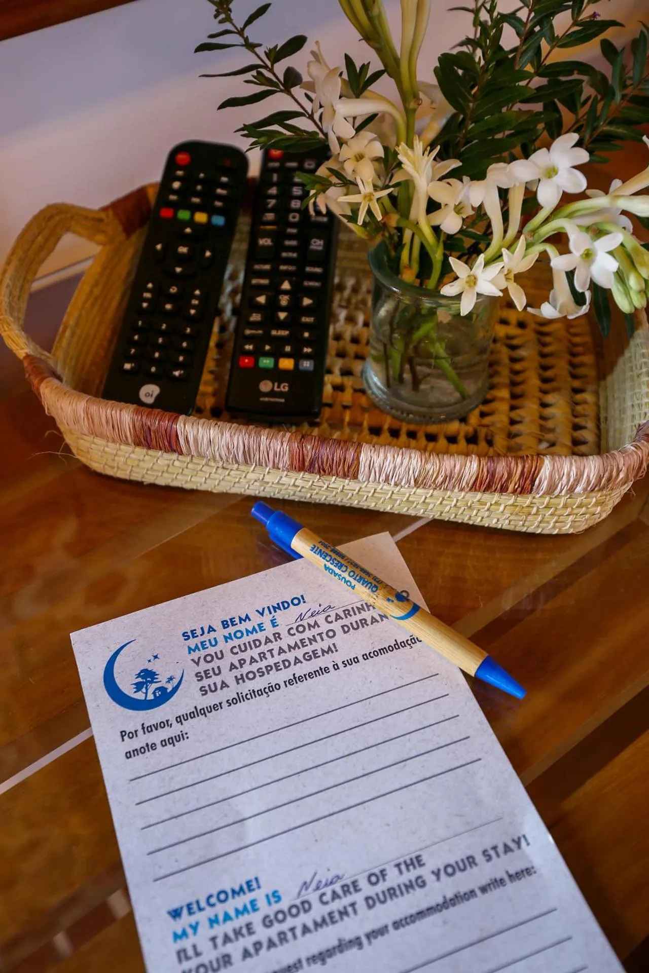 Decorative detail in Pousada Quarto Crescente