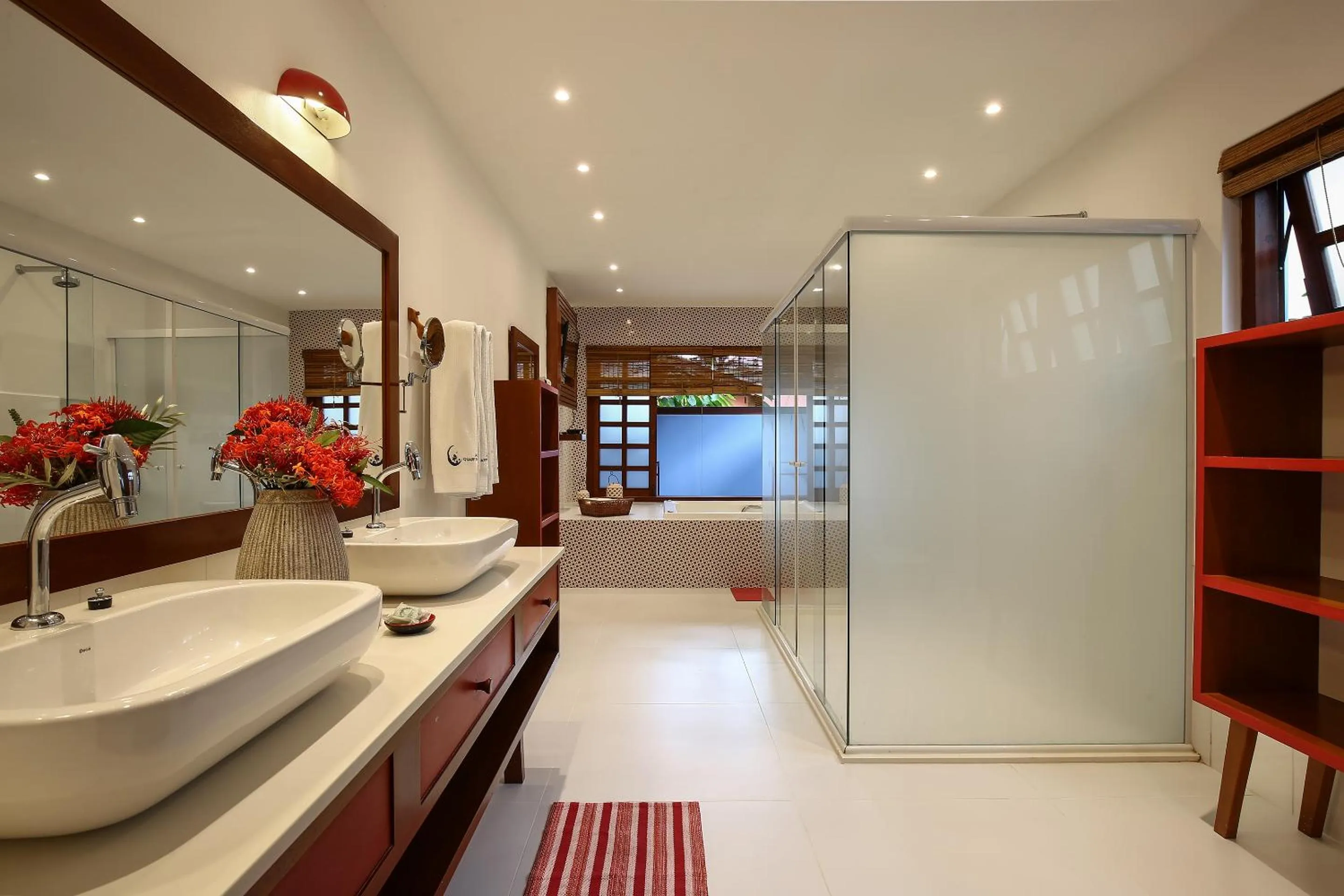 Bathroom in Pousada Quarto Crescente