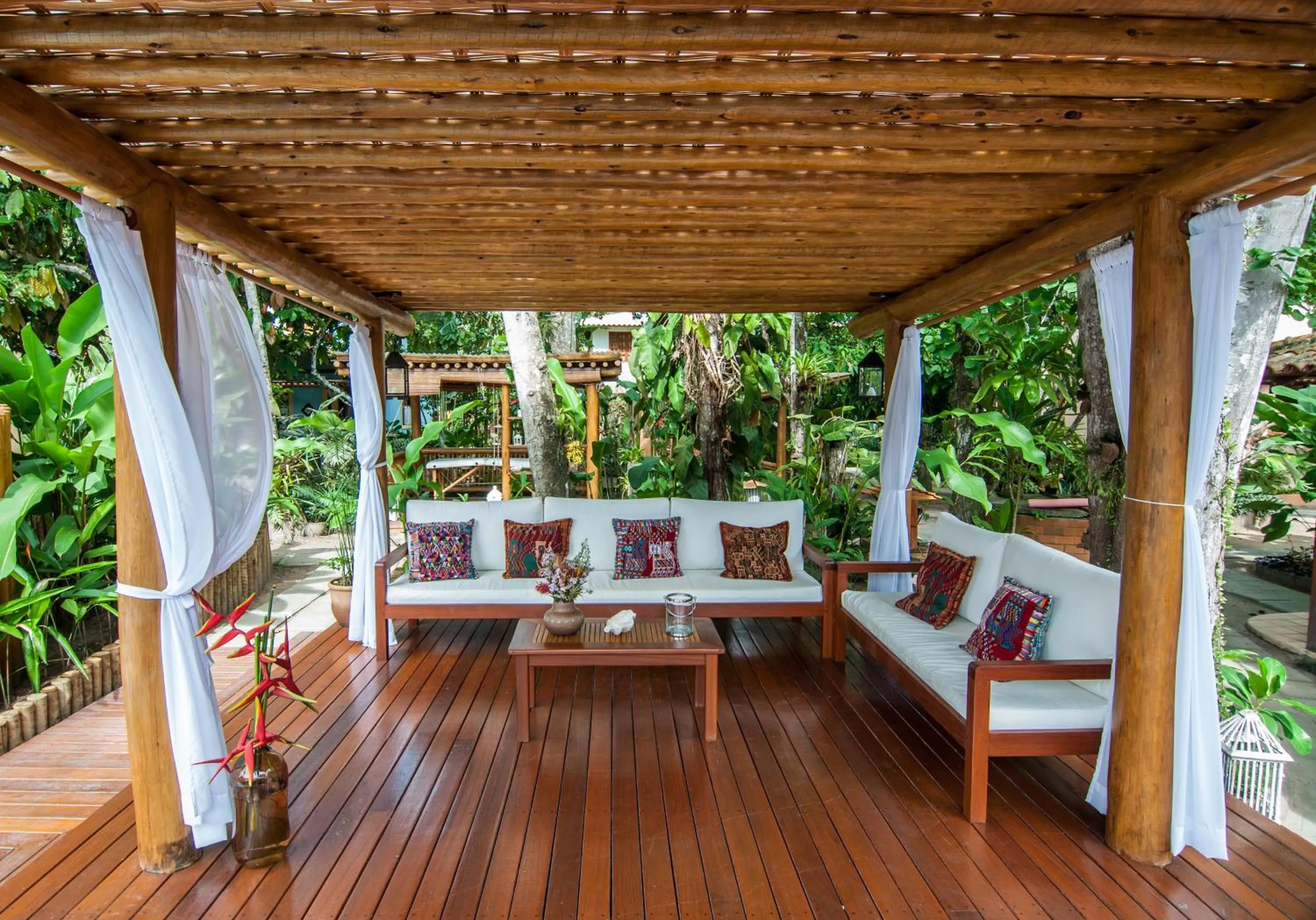 Balcony/Terrace in Pousada Quarto Crescente