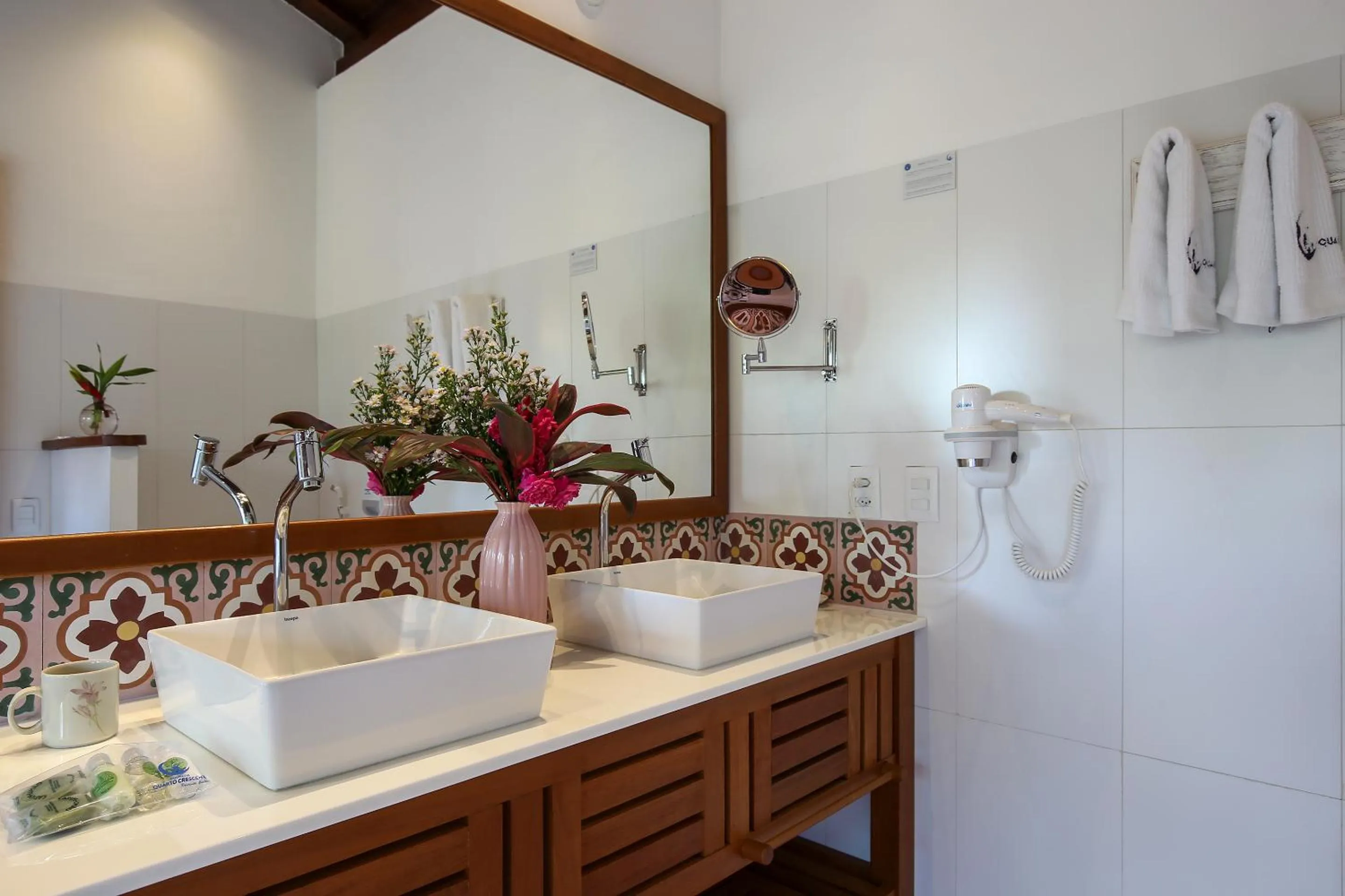 Bathroom in Pousada Quarto Crescente