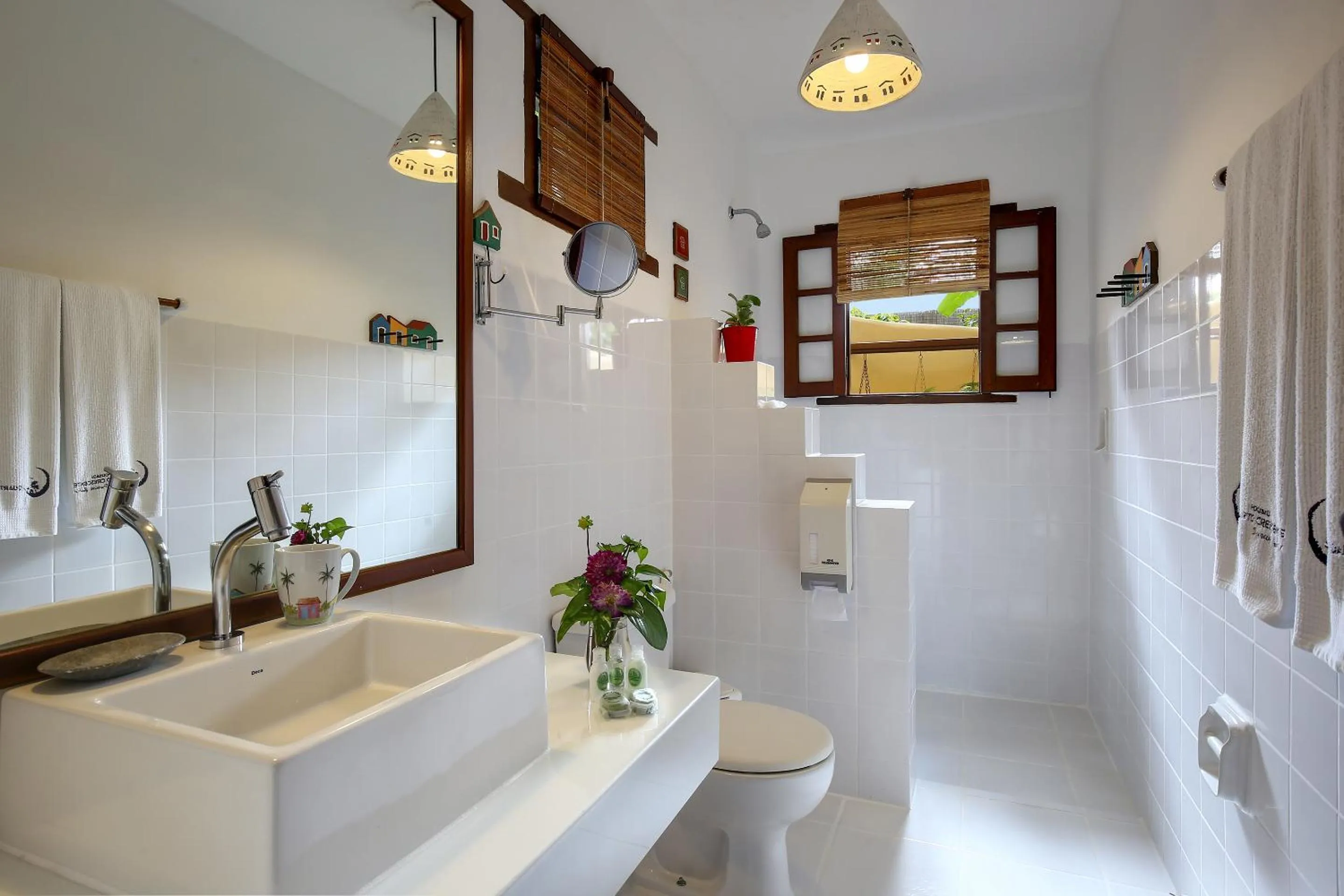 Bathroom in Pousada Quarto Crescente