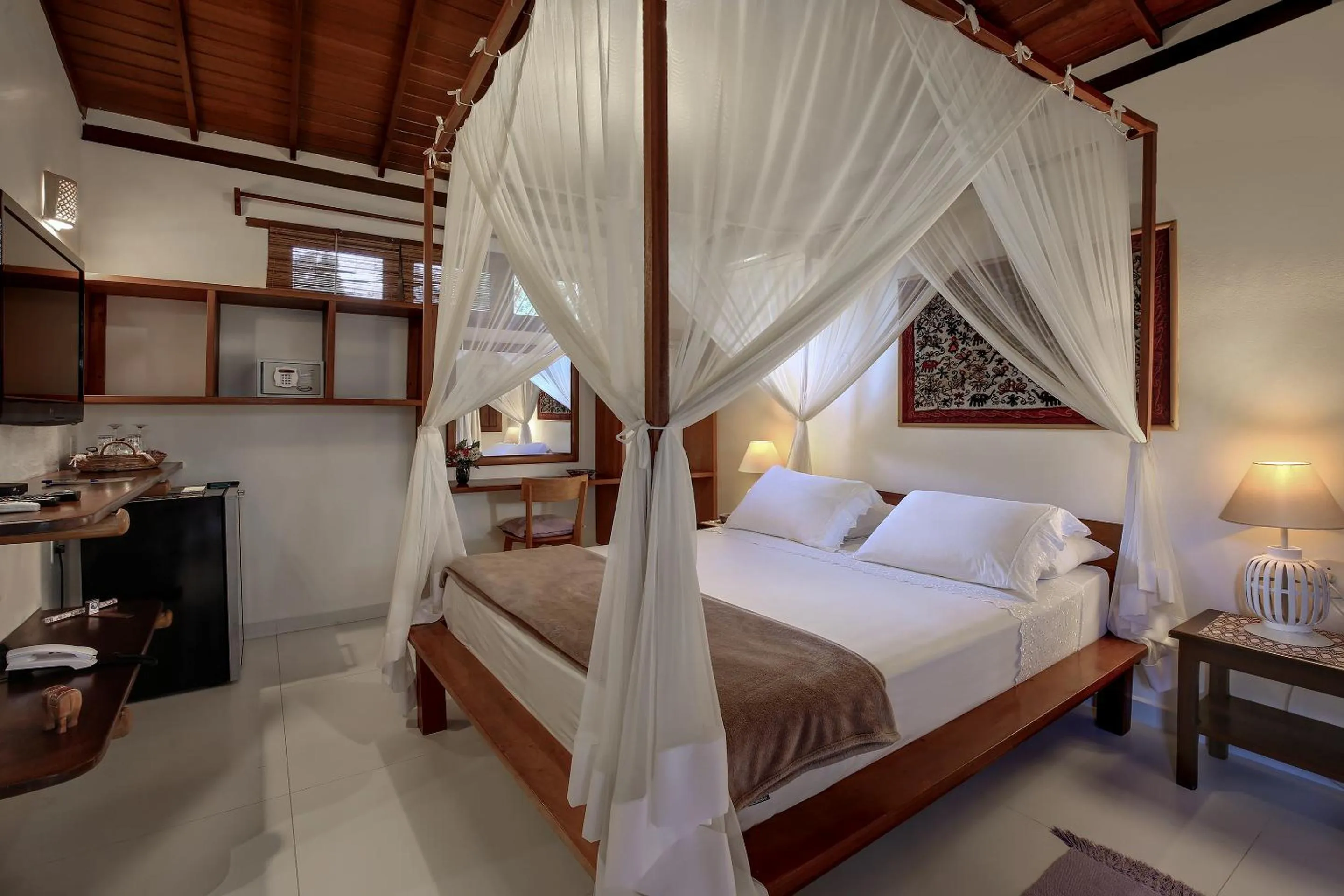 Bedroom, Bed in Pousada Quarto Crescente