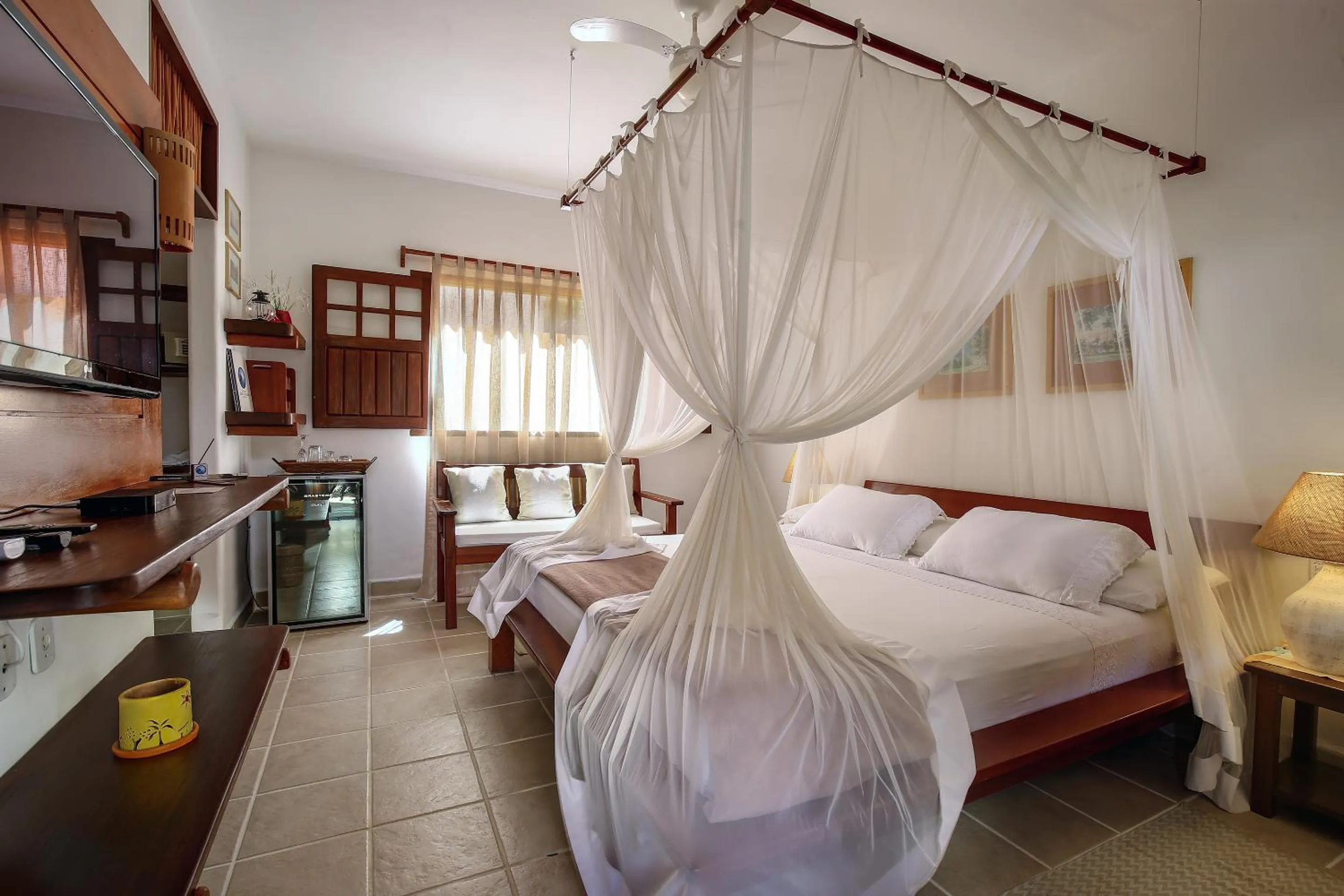 Bedroom, Bed in Pousada Quarto Crescente