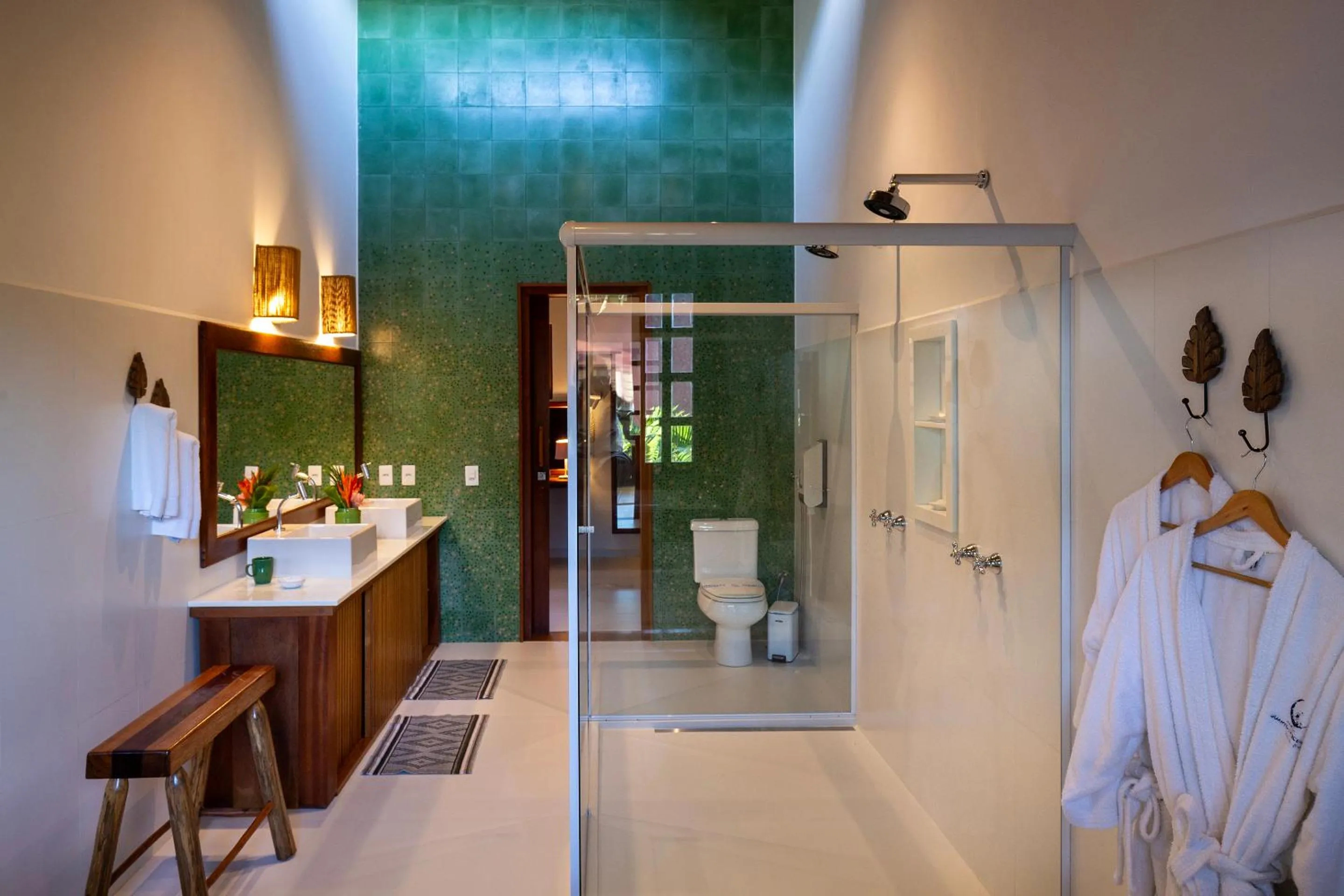 Bathroom in Pousada Quarto Crescente