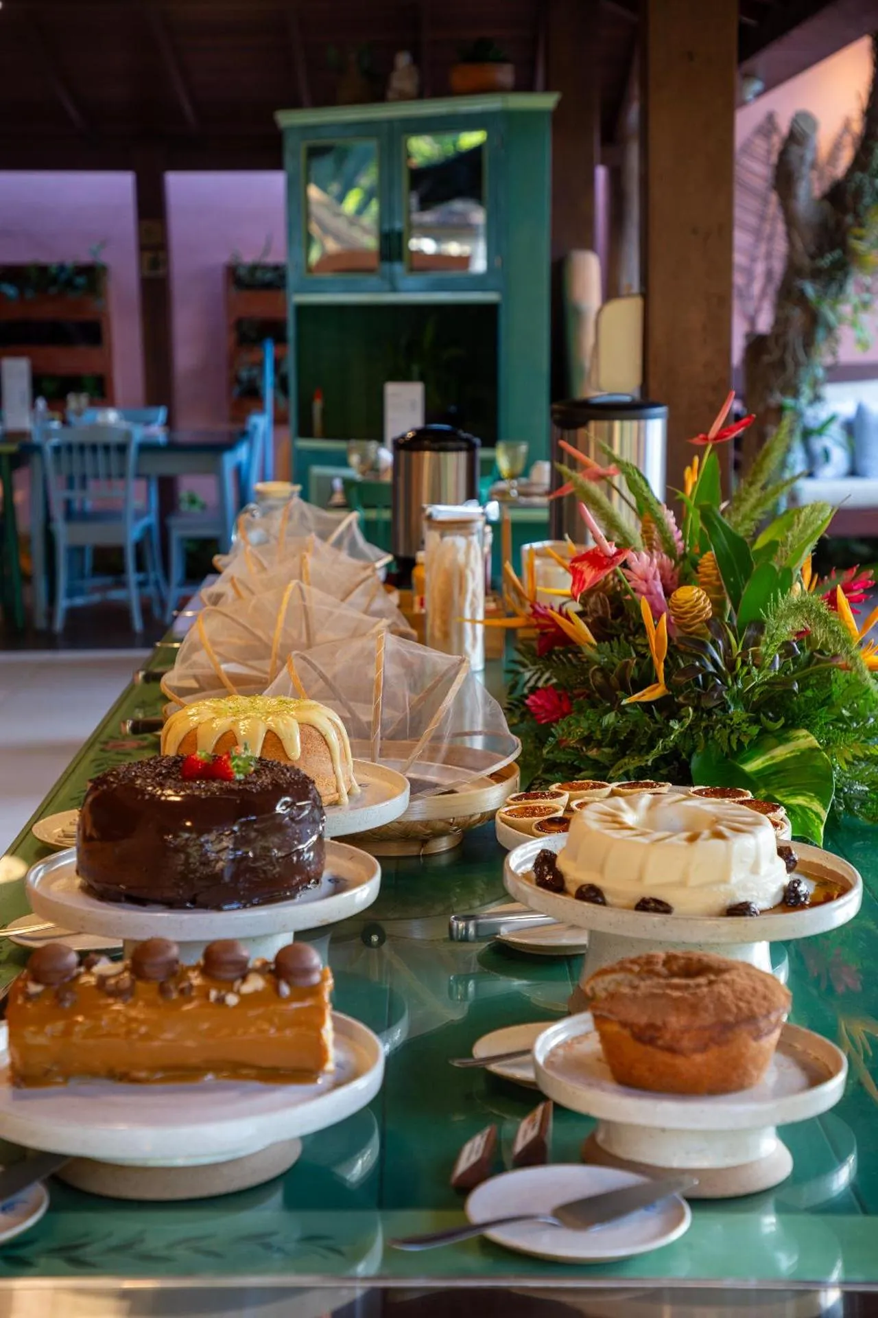 Food and drinks in Pousada Quarto Crescente