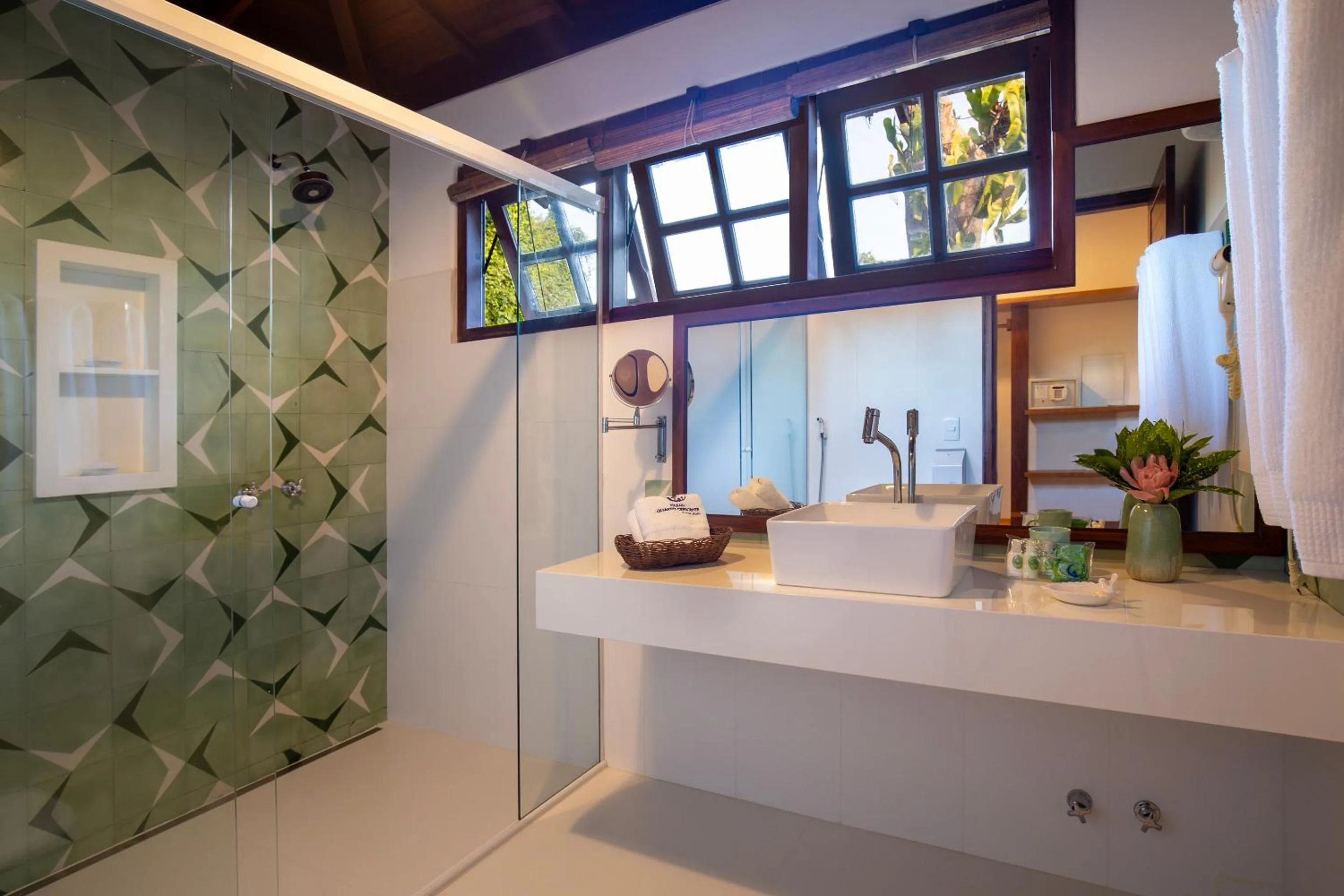 Shower in Pousada Quarto Crescente