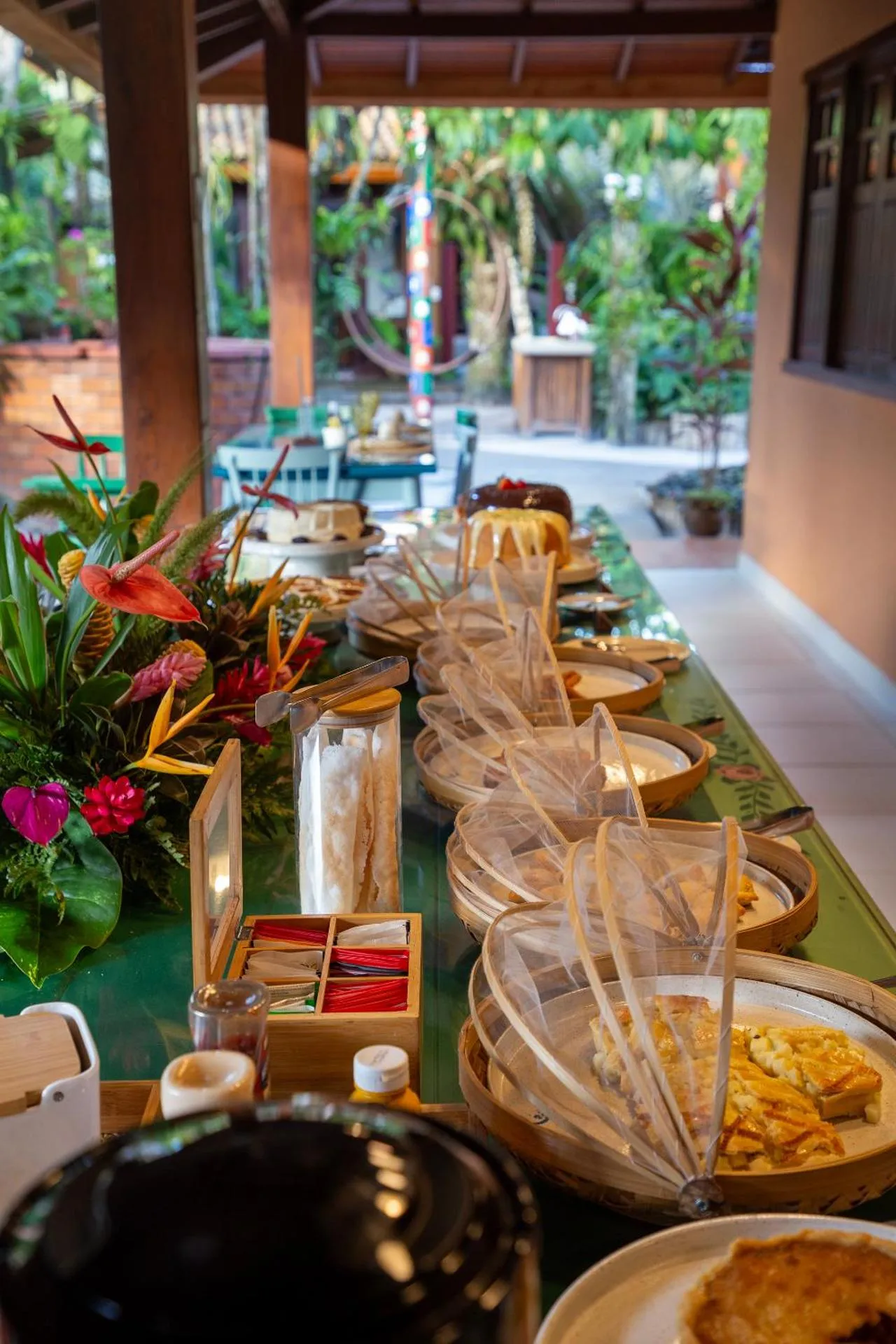 Food and drinks in Pousada Quarto Crescente