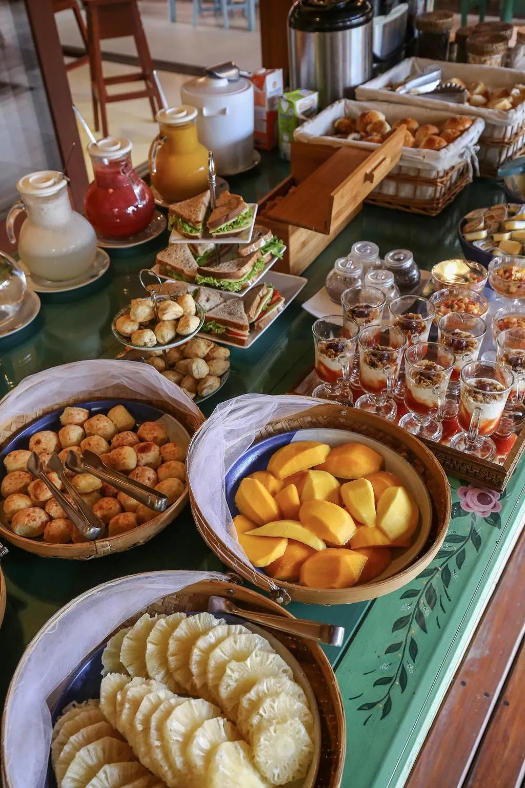 Breakfast in Pousada Quarto Crescente