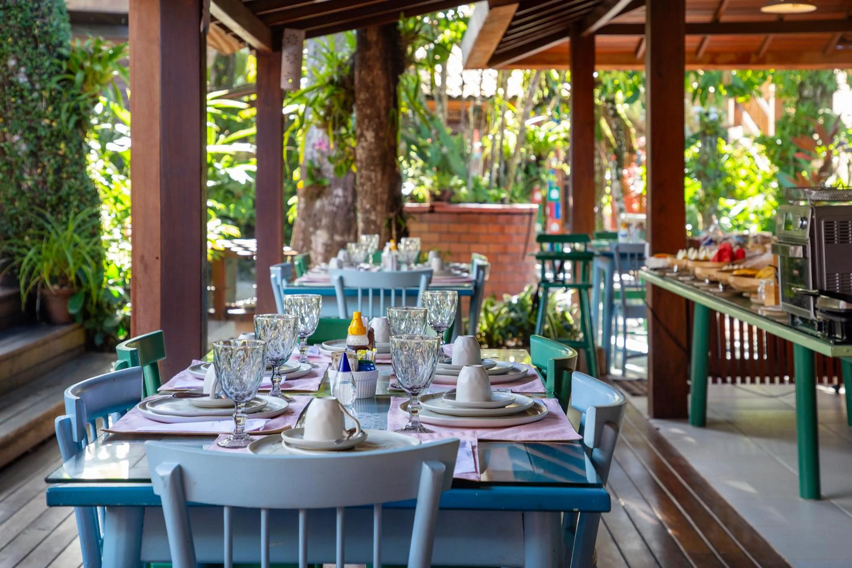 Food and drinks in Pousada Quarto Crescente