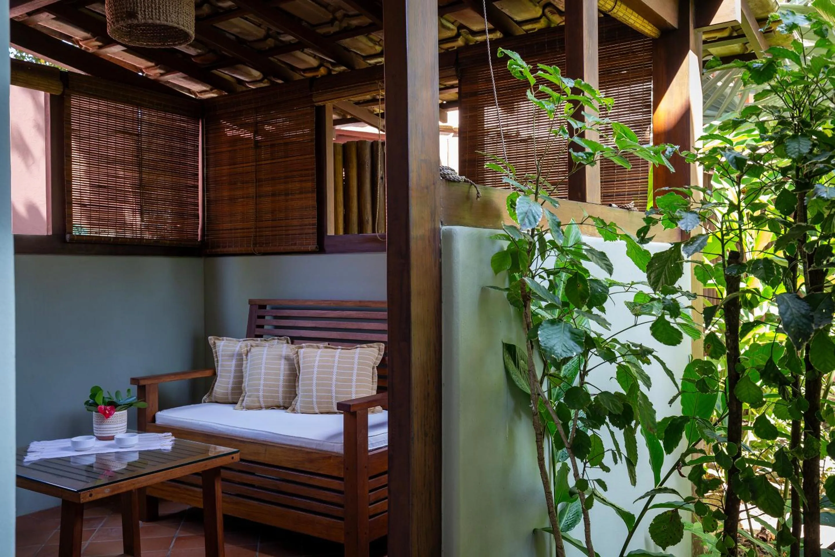 Garden in Pousada Quarto Crescente