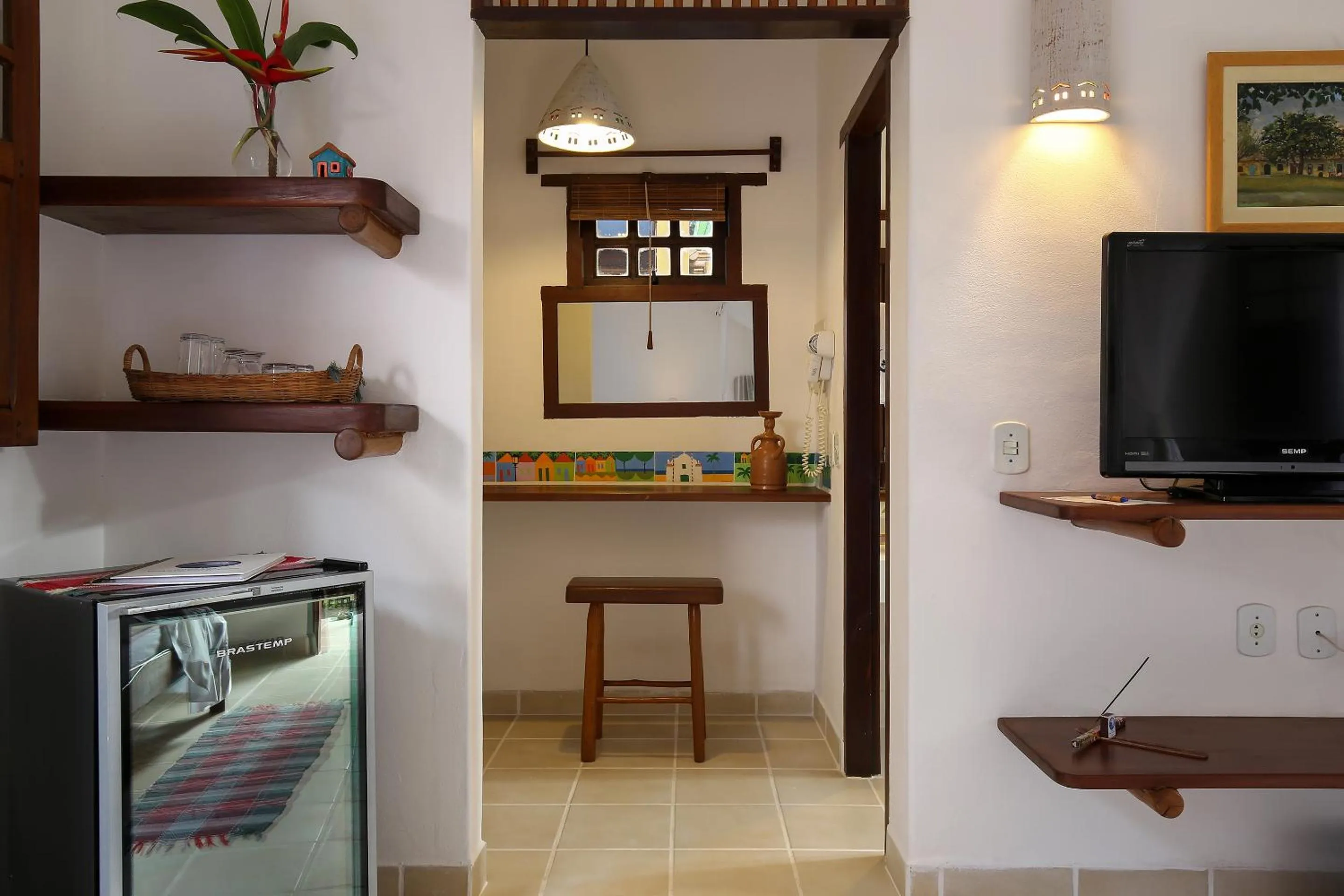 Bedroom in Pousada Quarto Crescente