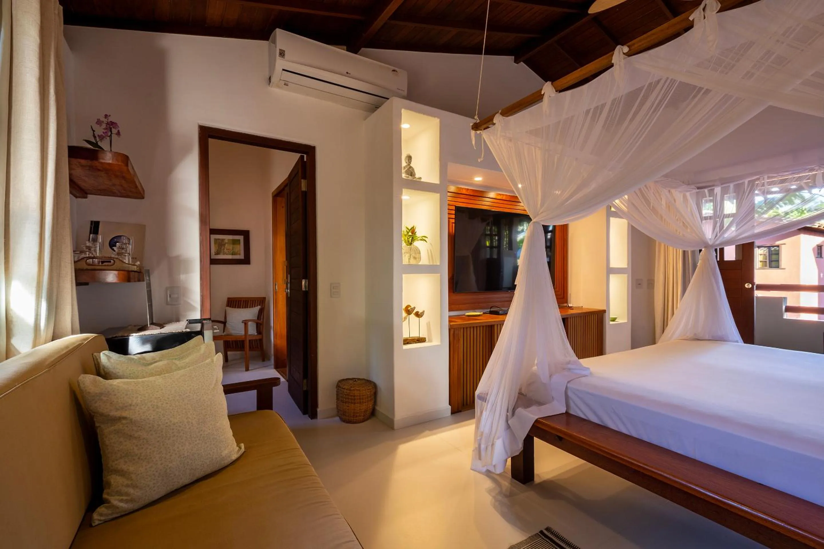 Bedroom, Bed in Pousada Quarto Crescente