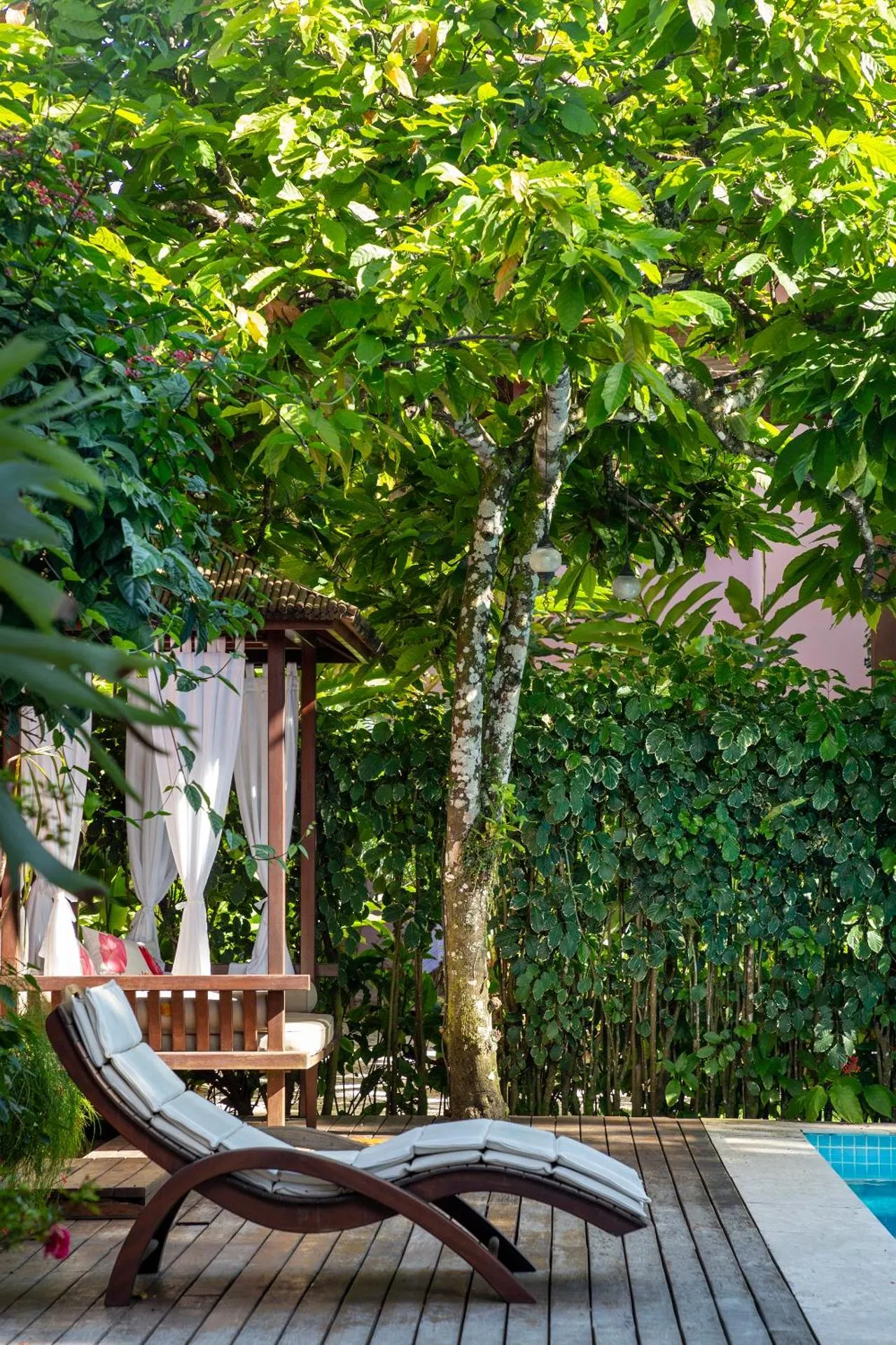 Garden in Pousada Quarto Crescente