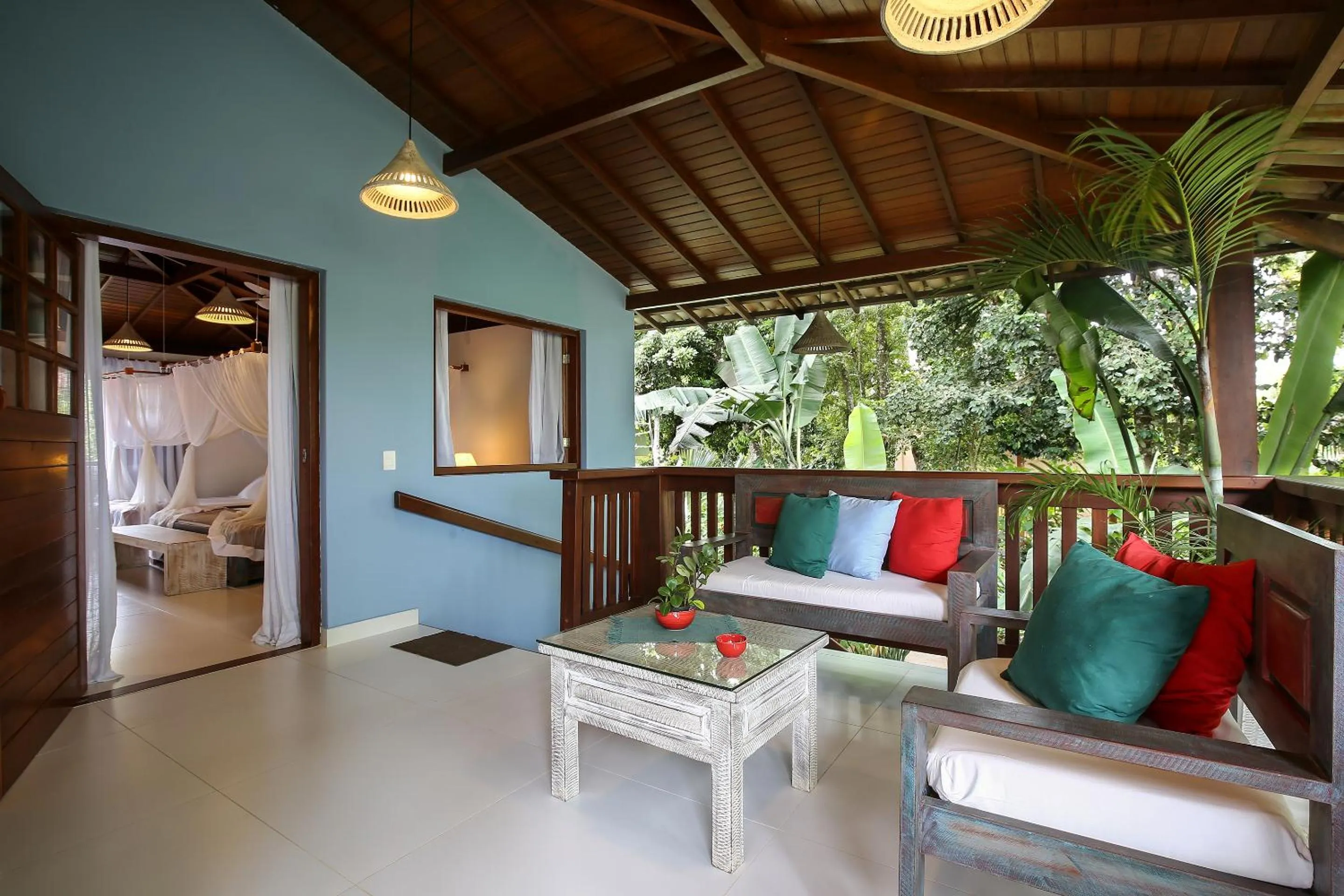 Balcony/Terrace in Pousada Quarto Crescente