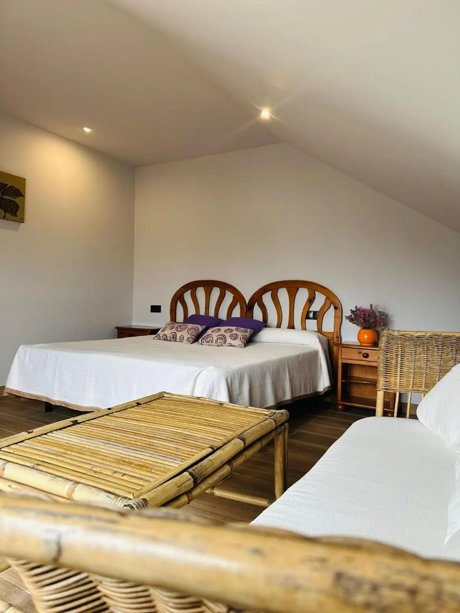 Bedroom, Bed in Hotel Spa Norat Torre Do Deza 4* Superior Bedroom, Bed in Hotel Spa Norat Torre Do Deza 4* Superior