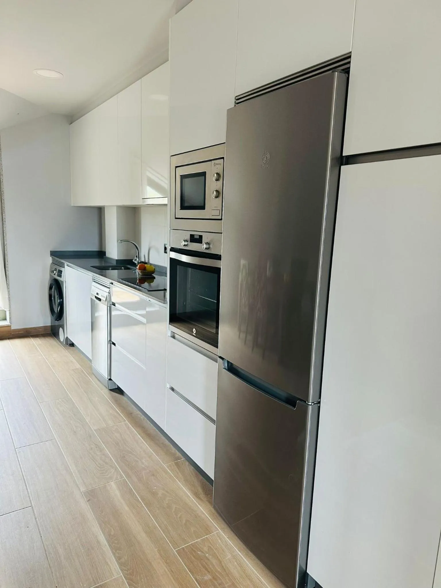 Kitchen or kitchenette in Hotel Spa Norat Torre Do Deza 4* Superior