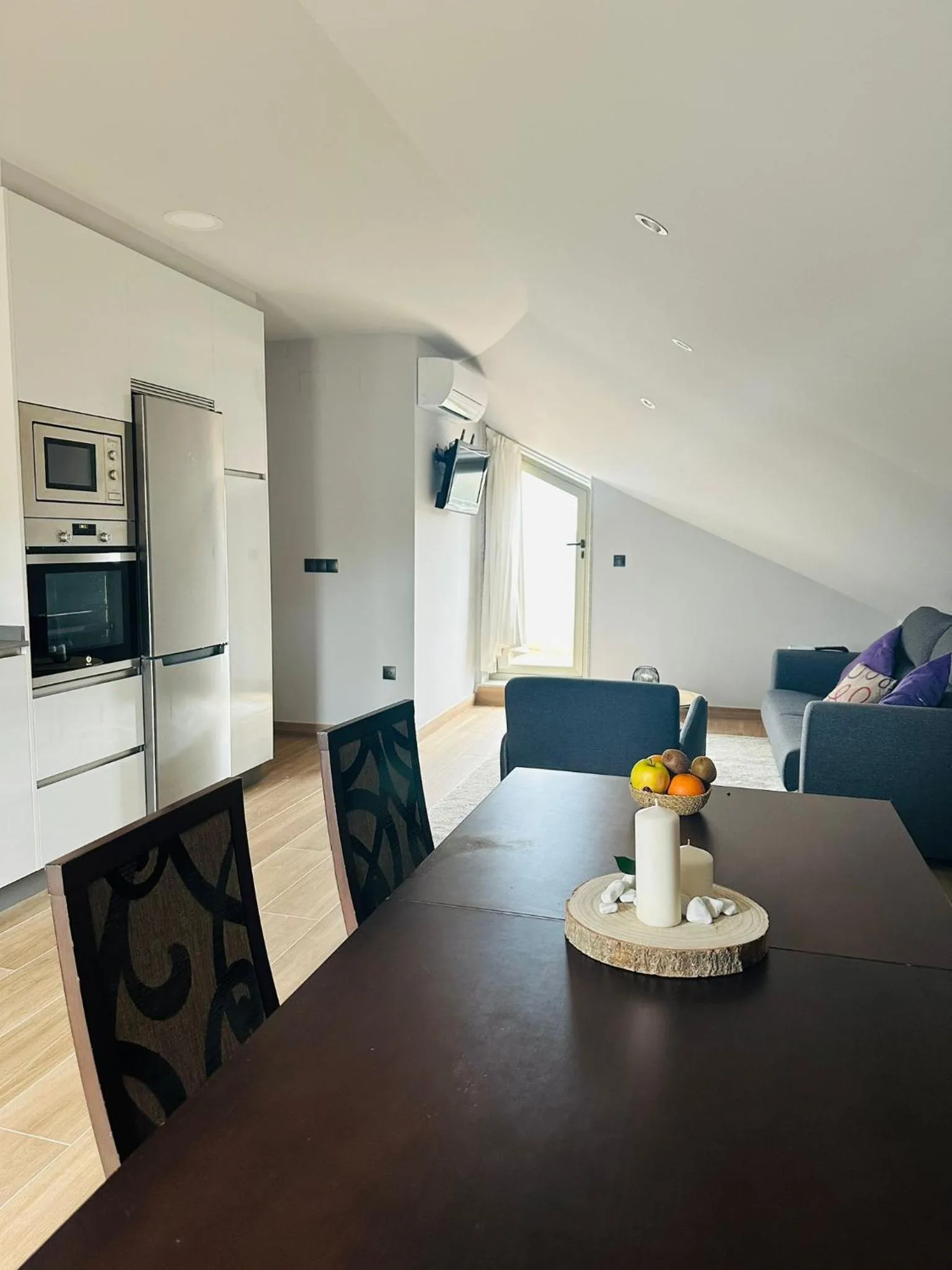 Kitchen or kitchenette in Hotel Spa Norat Torre Do Deza 4* Superior