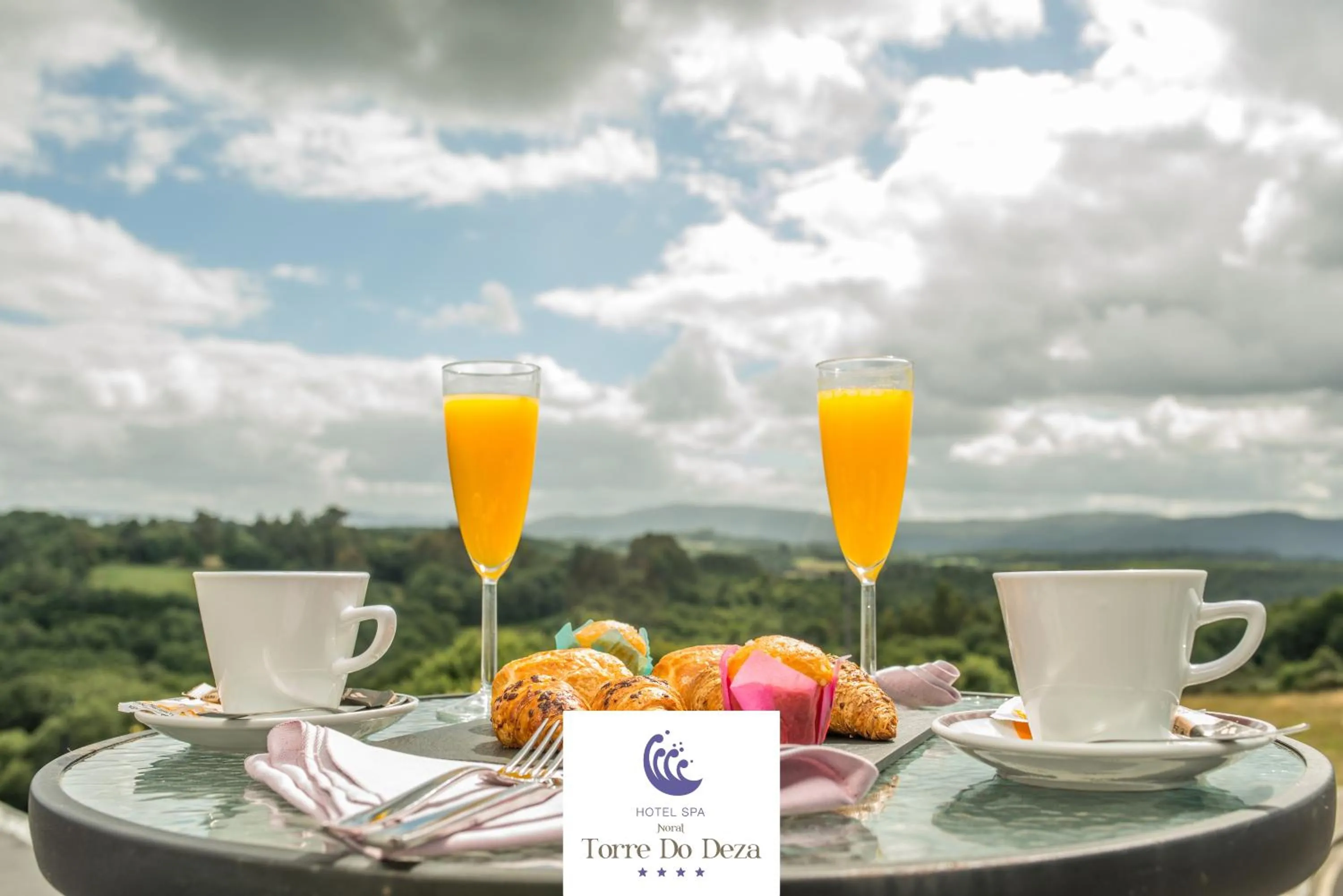 Breakfast in Hotel Spa Norat Torre Do Deza 4* Superior