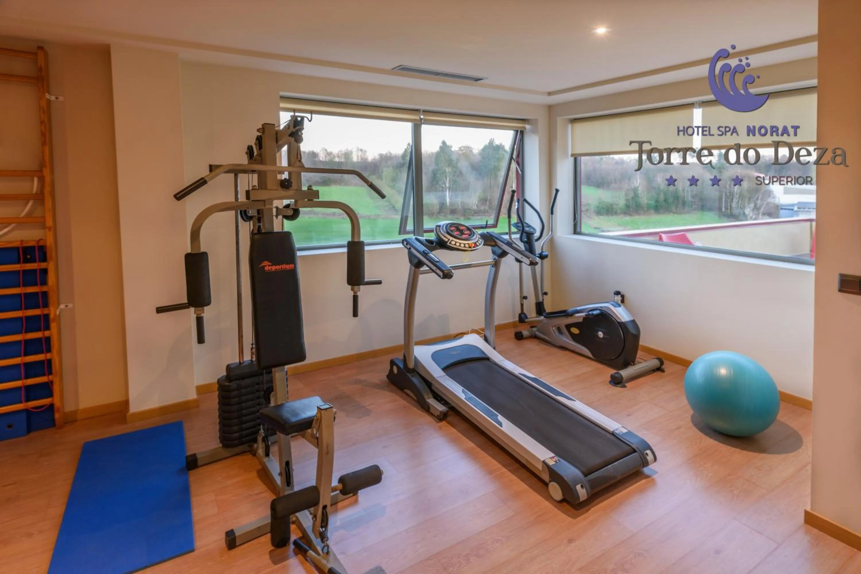 Fitness centre/facilities in Hotel Spa Norat Torre Do Deza 4* Superior