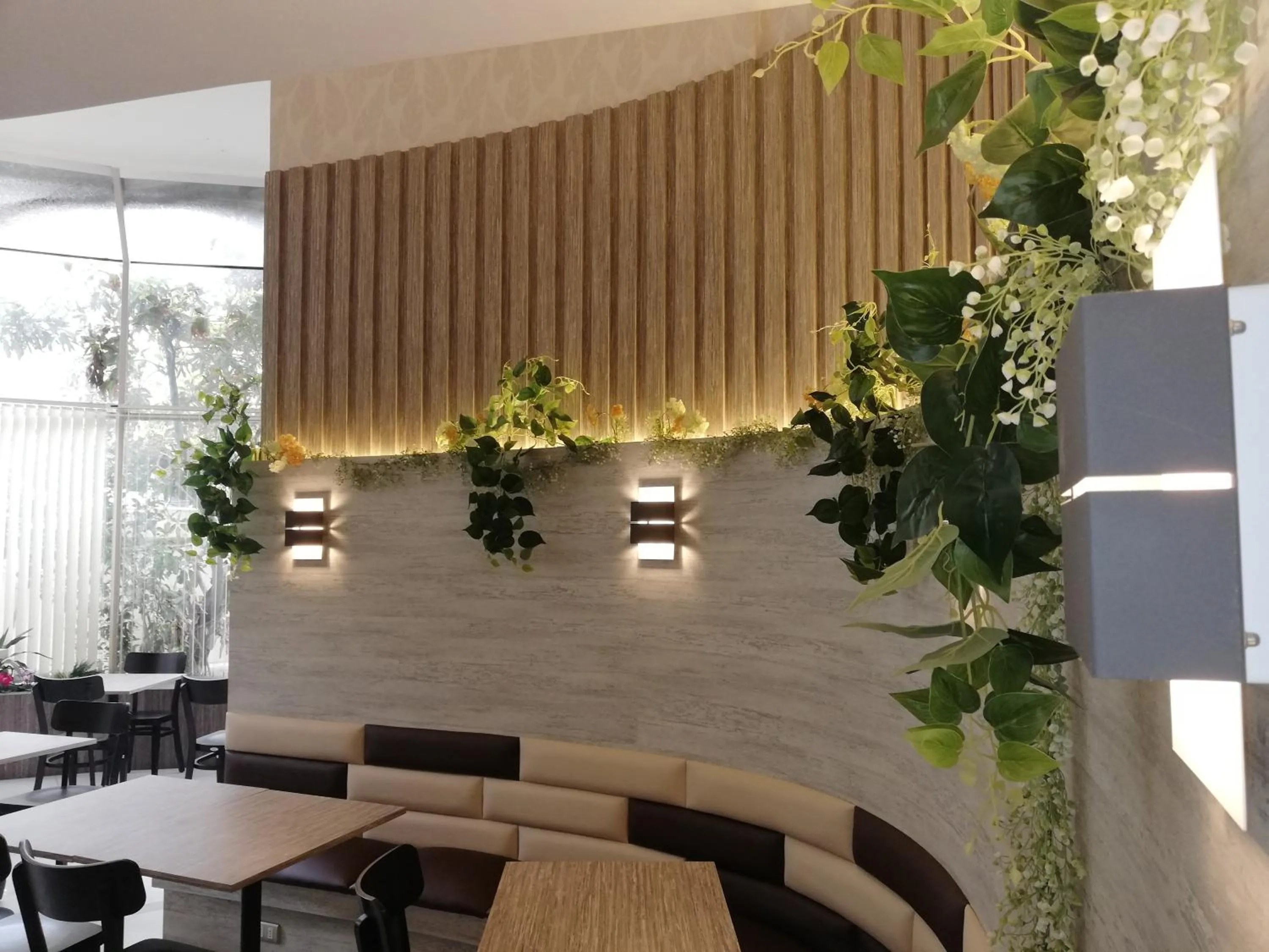 Decorative detail in Hotel Montecarlo Santiago