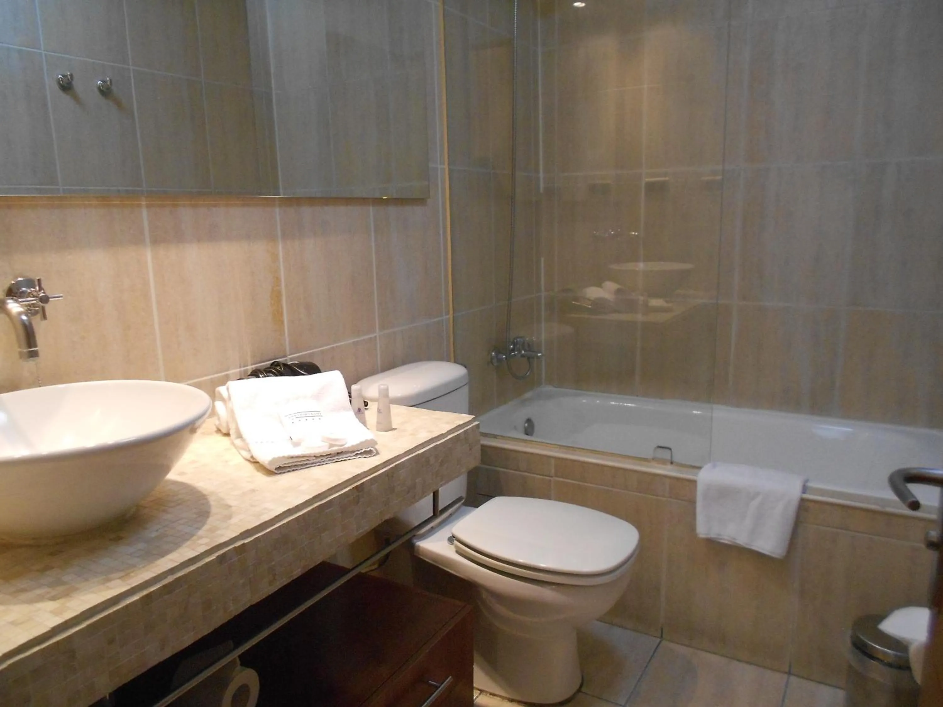 Bathroom in Andes Suites