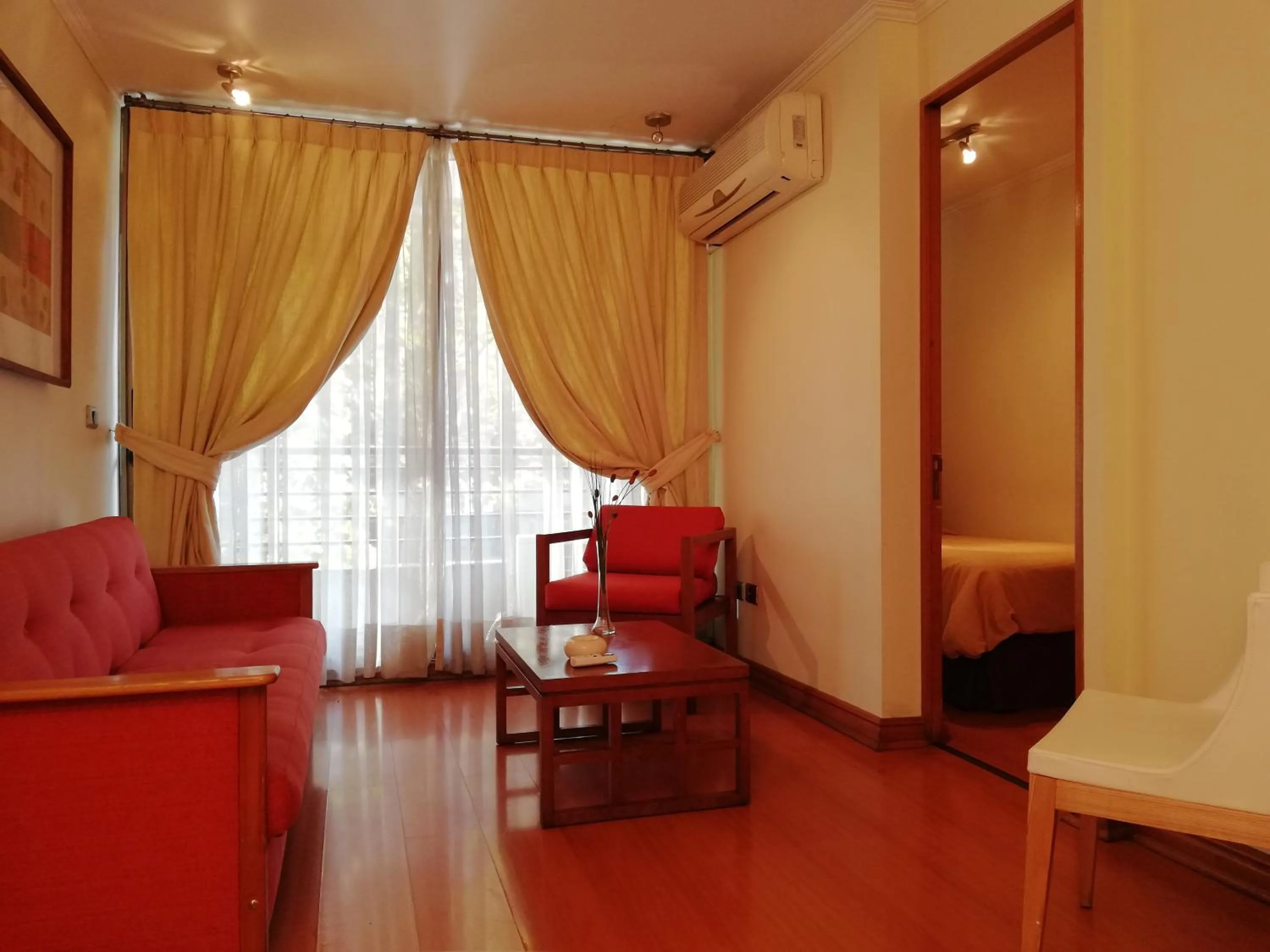 Living room in Andes Suites