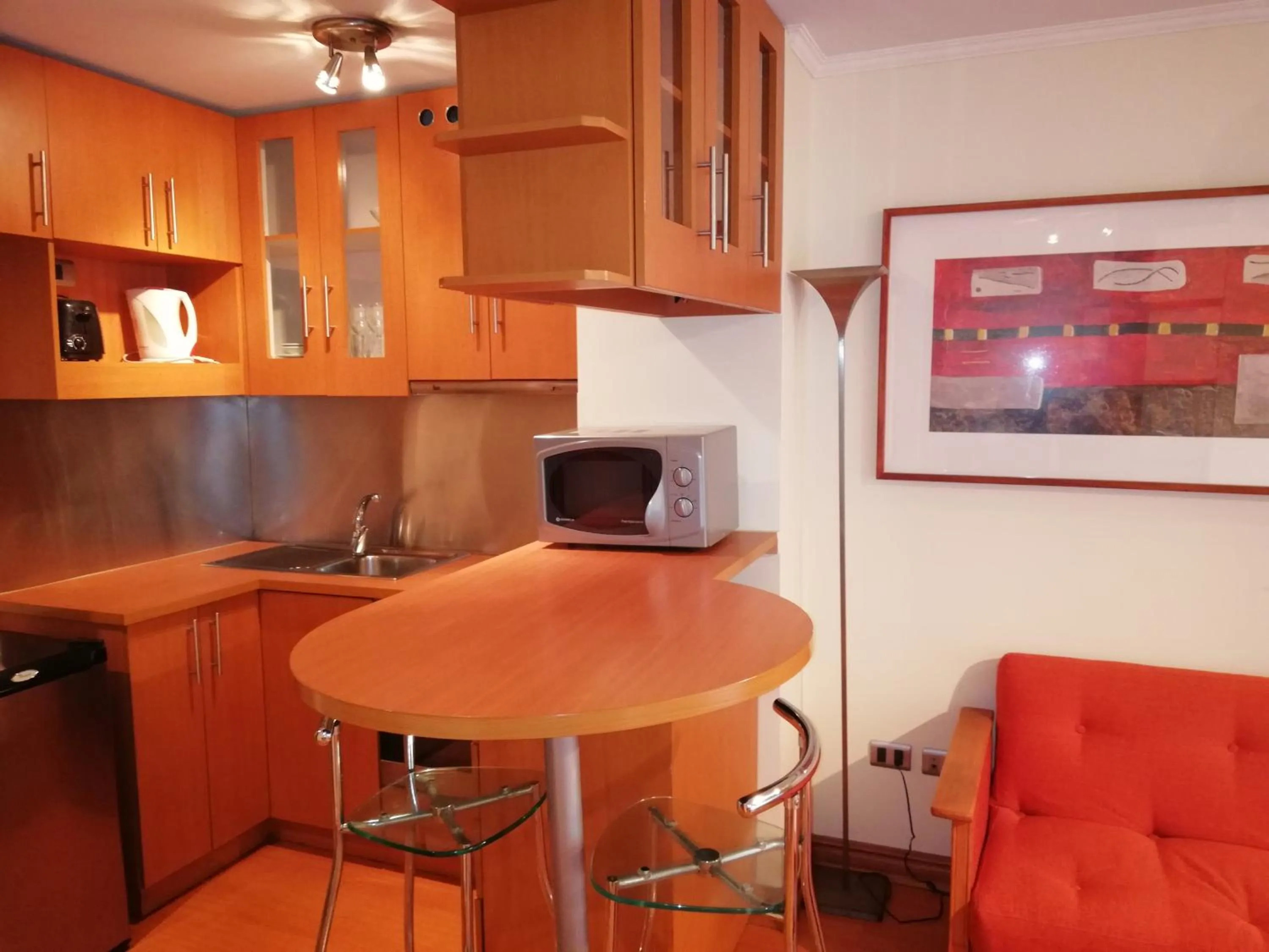 Kitchen or kitchenette in Andes Suites