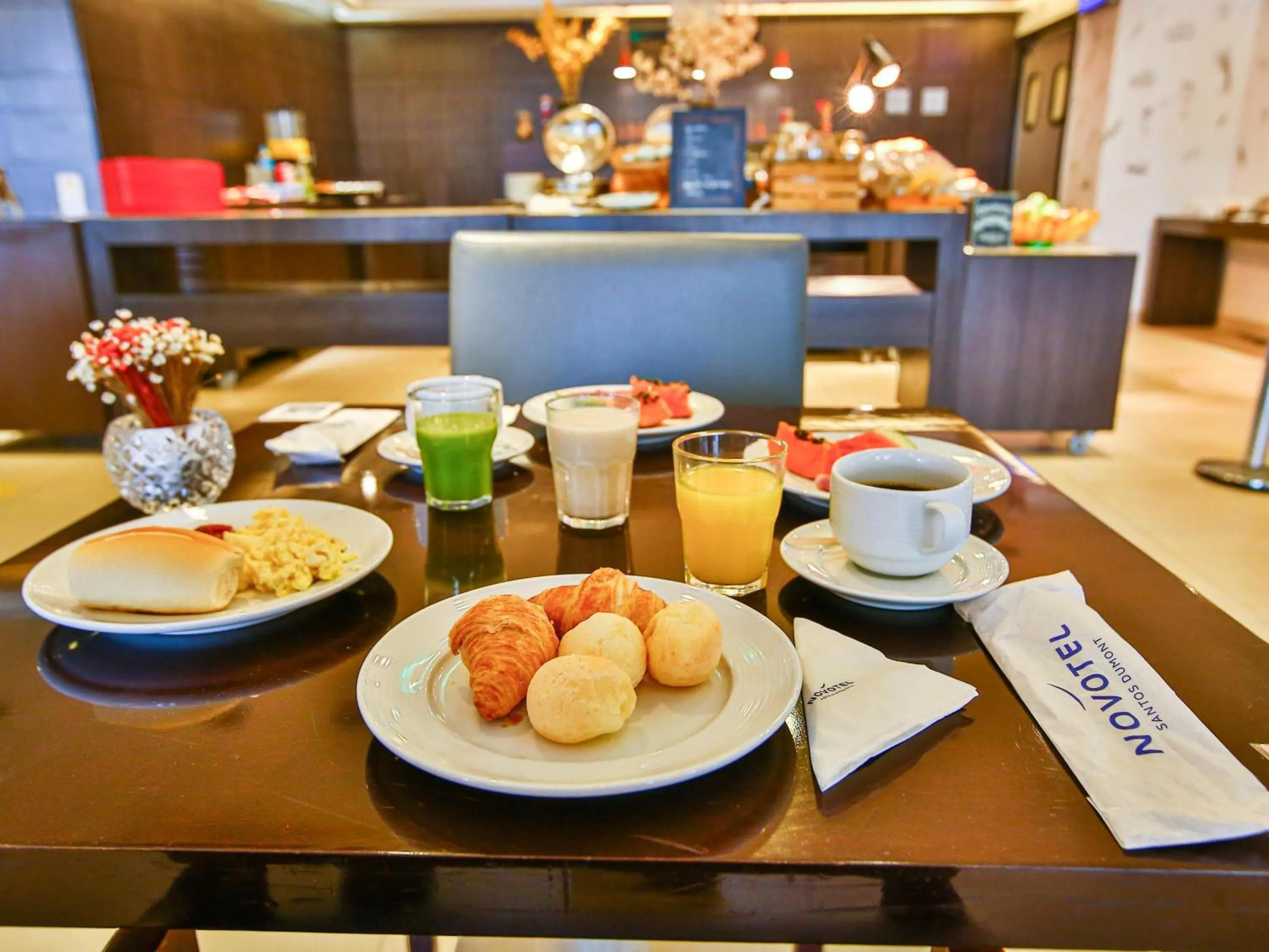Breakfast in Novotel RJ Santos Dumont