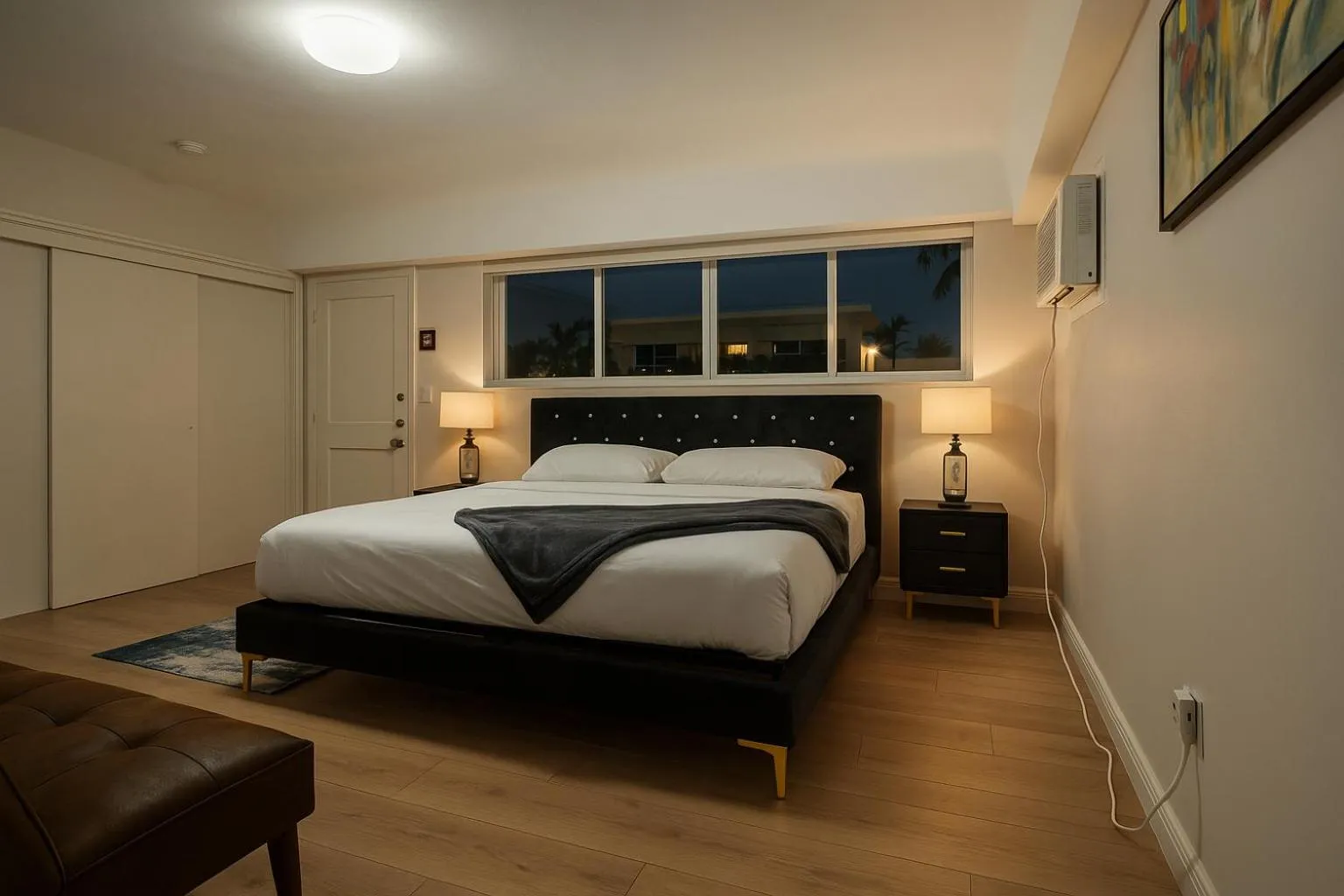 Bed in Pousada suites