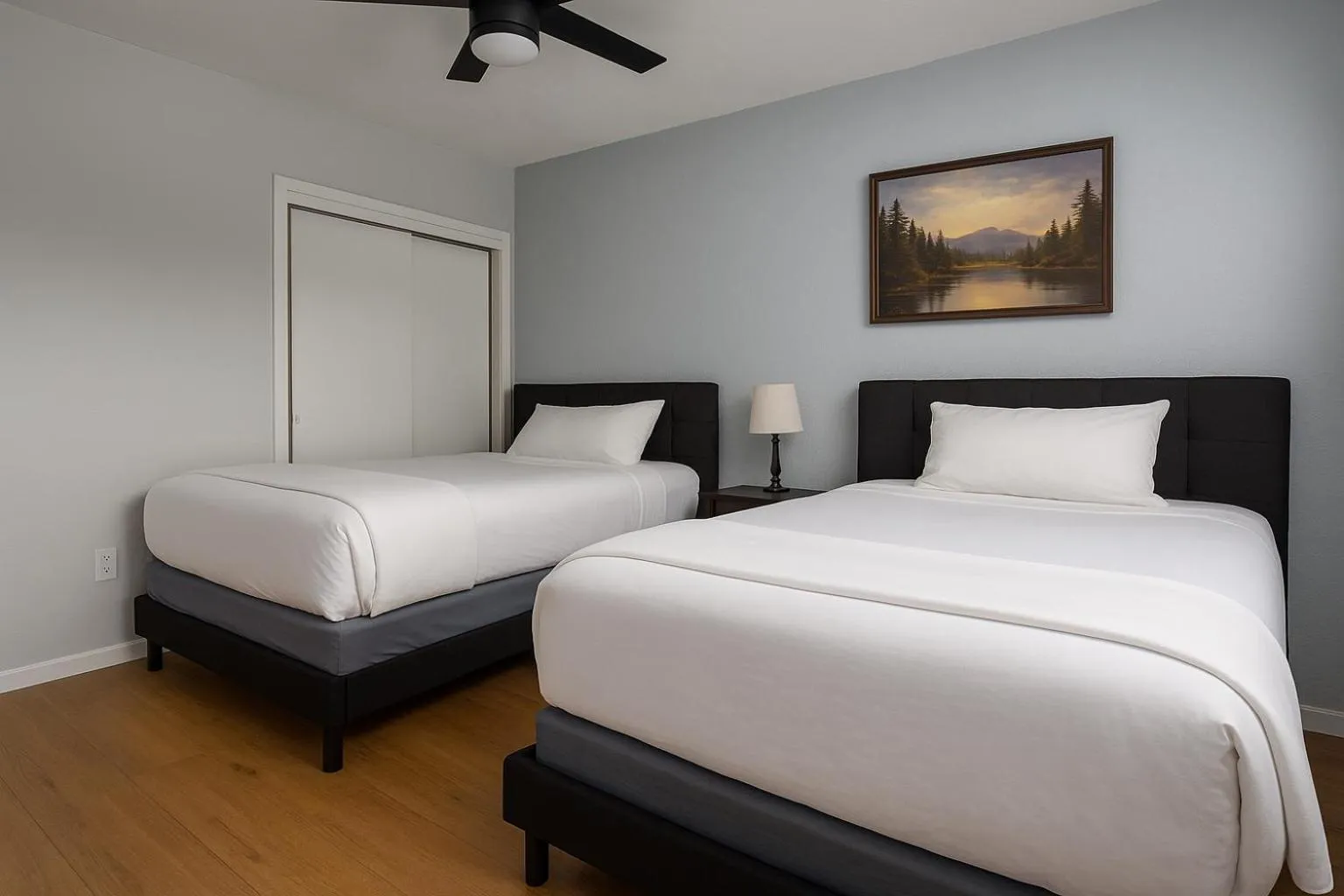 Bed in Pousada suites