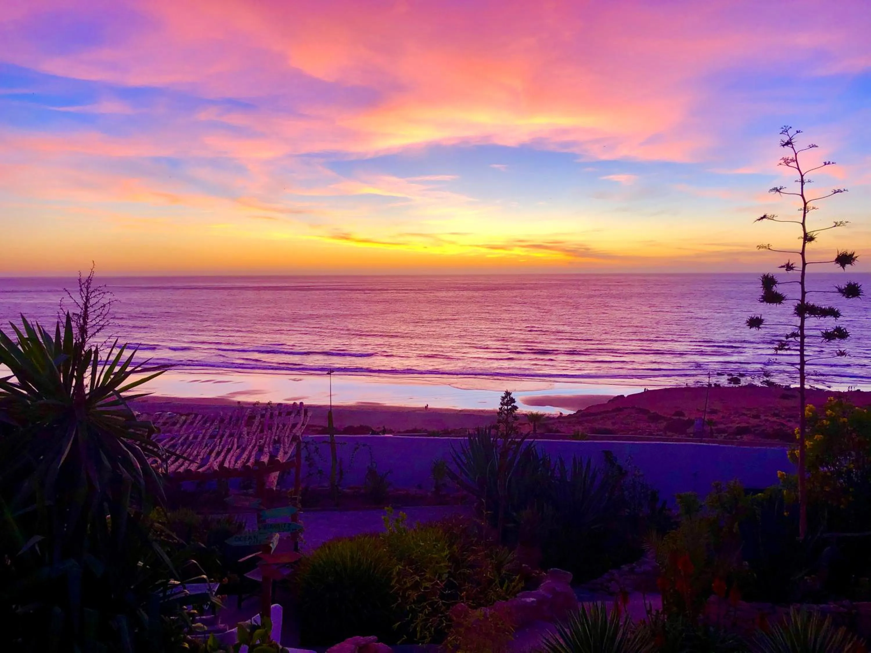 Natural landscape in Villa Jardin De l'Ocean