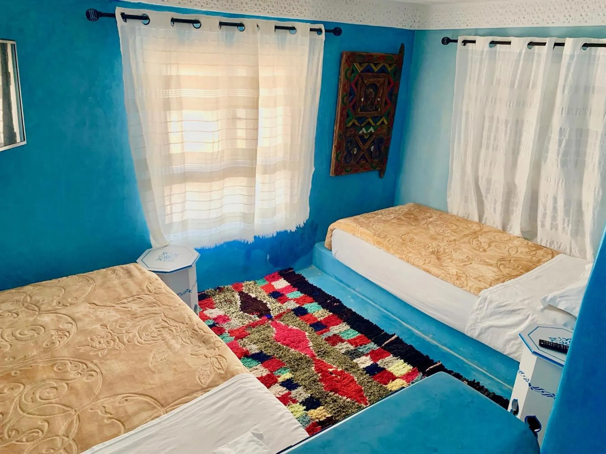 Bed in Villa Jardin De l'Ocean