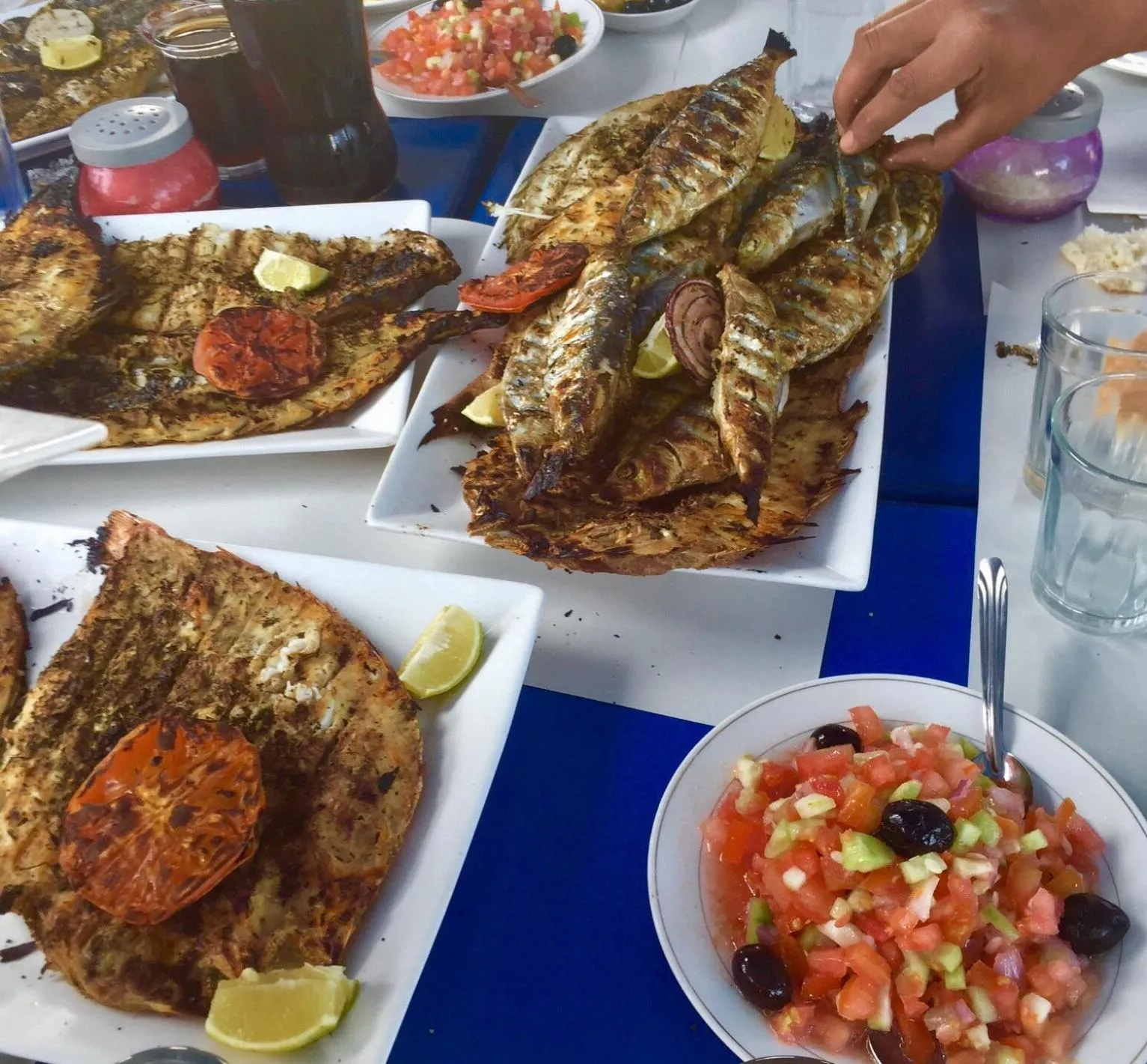 Dinner in Villa Jardin De l'Ocean