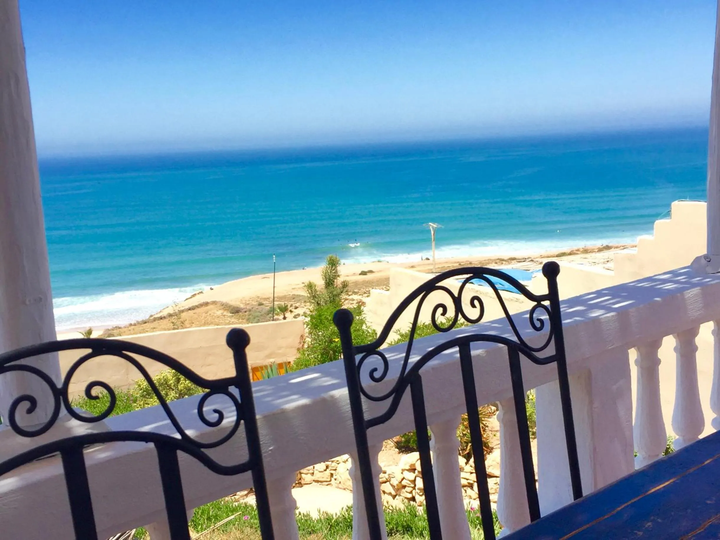 Balcony/Terrace in Villa Jardin De l'Ocean