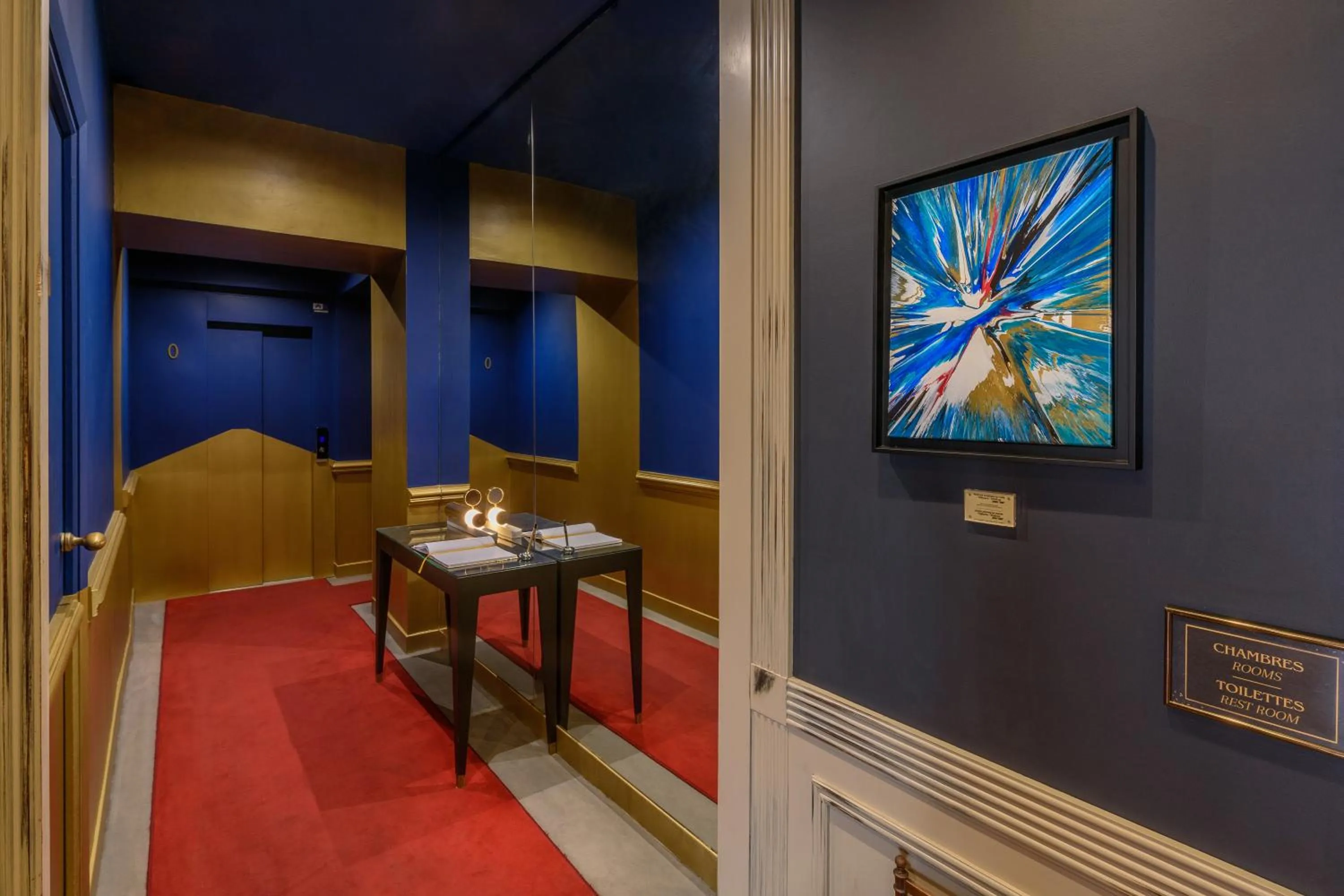 Lobby or reception in Hôtel des Beaux-Arts Toulouse