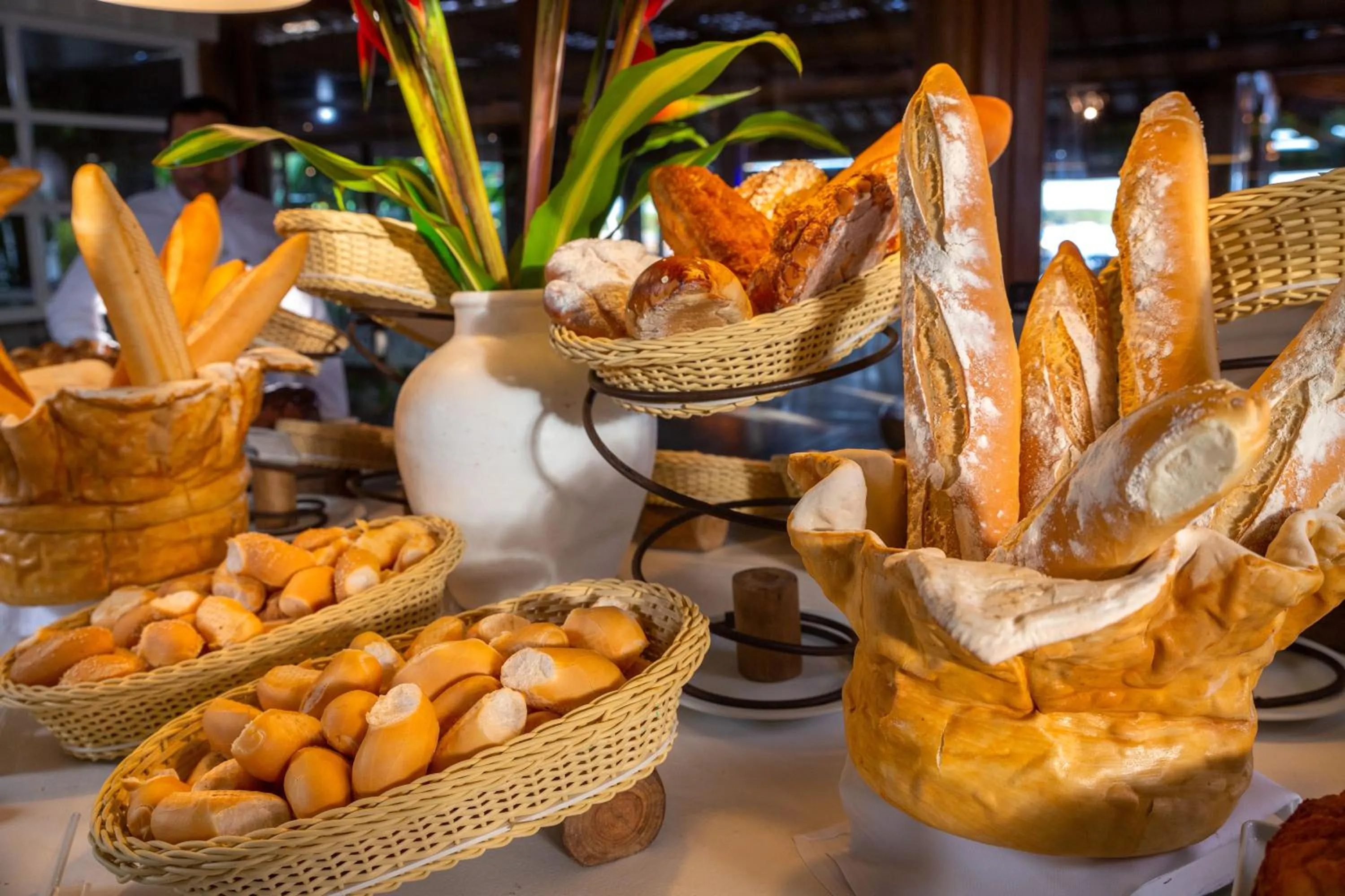 Buffet breakfast in Arraial D'ajuda Eco Resort