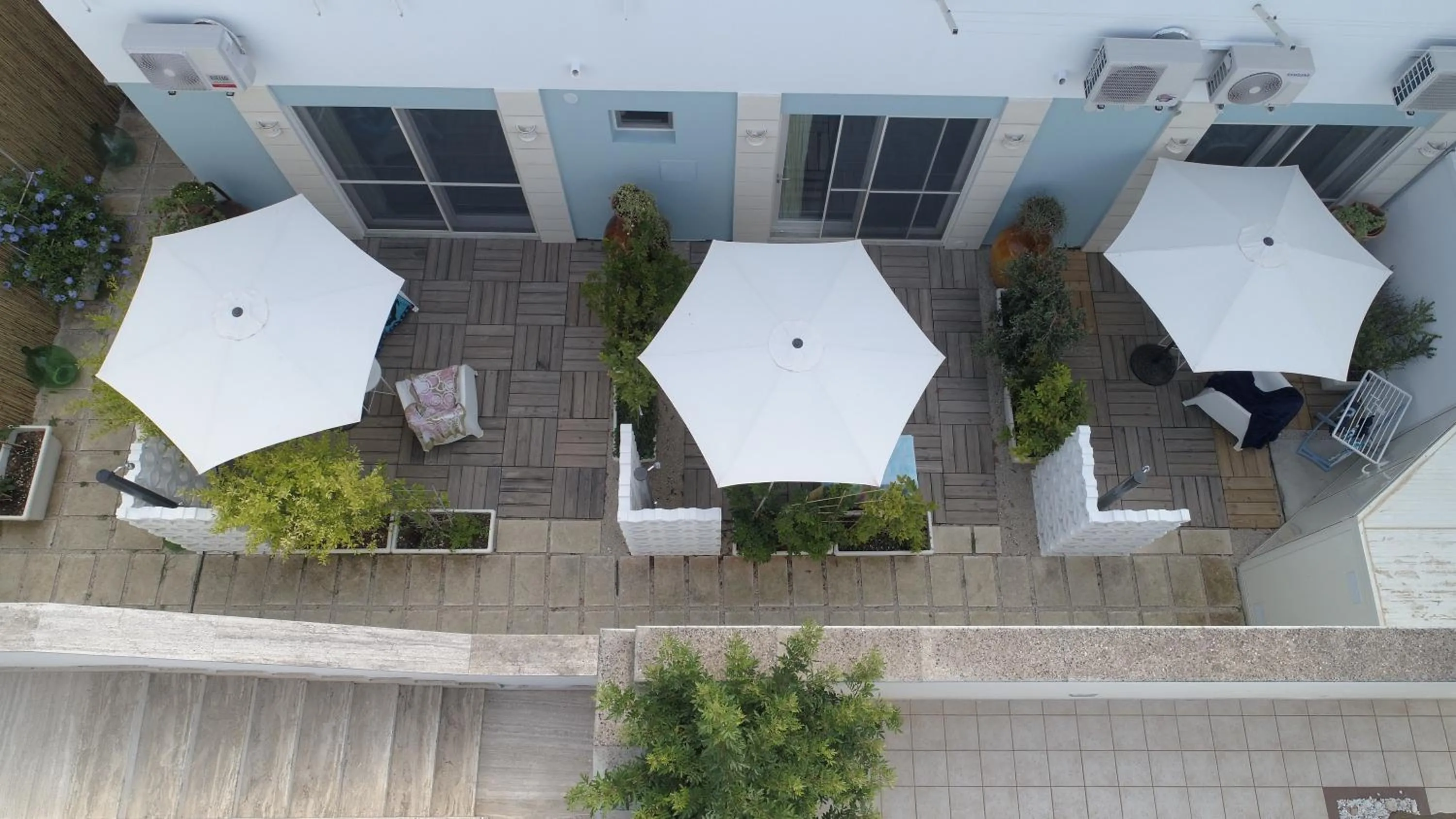 Garden view in Le Sinfonie Rooms
