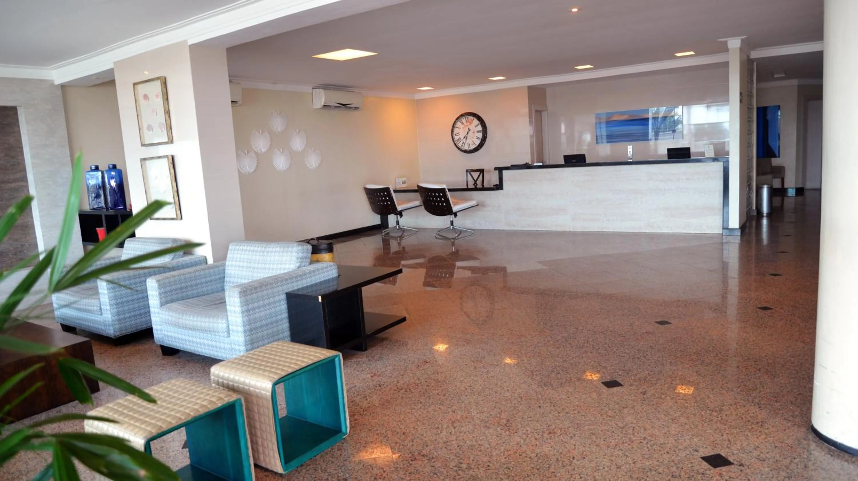 Lobby or reception in Calhau Praia Hotel