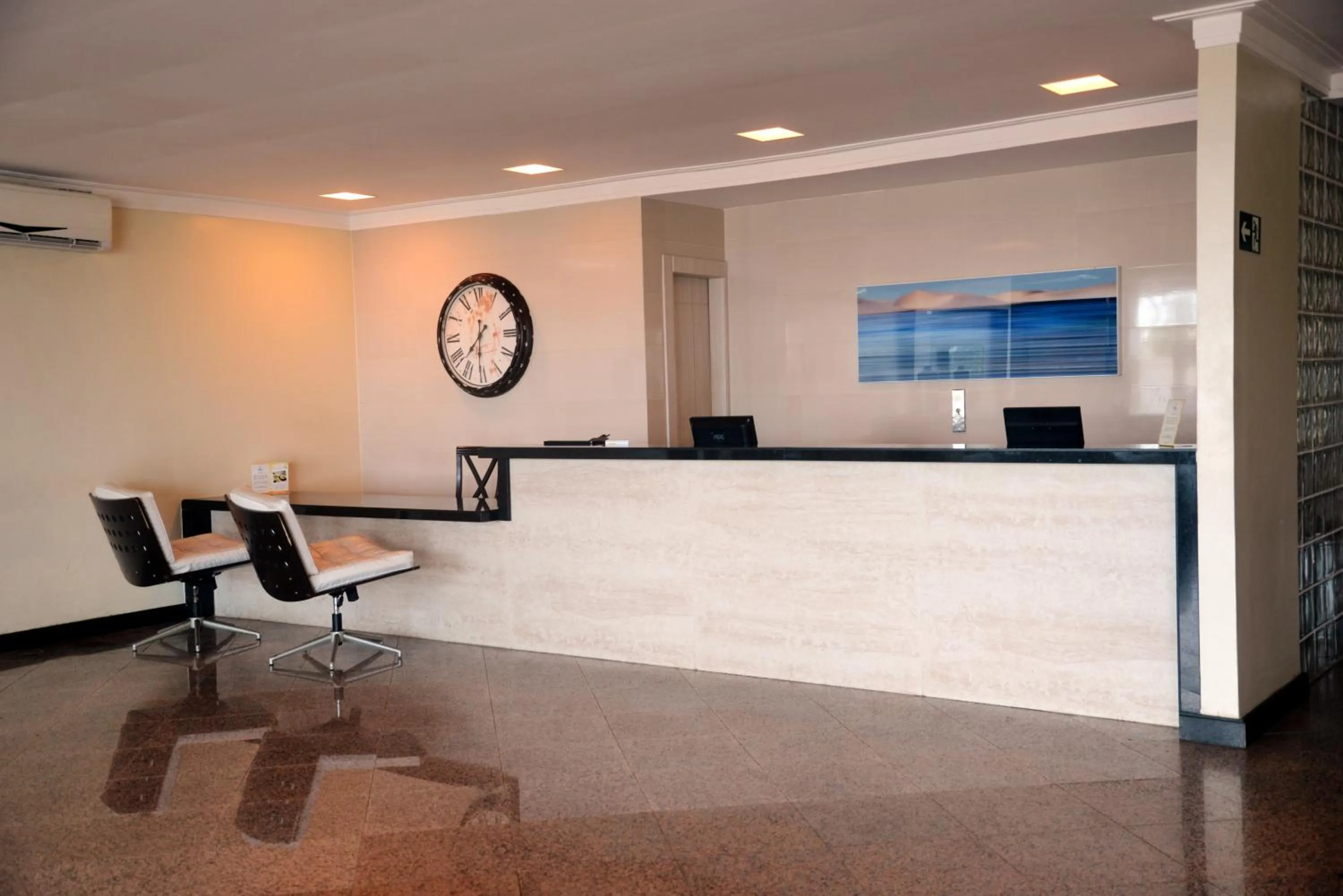 Lobby or reception in Calhau Praia Hotel