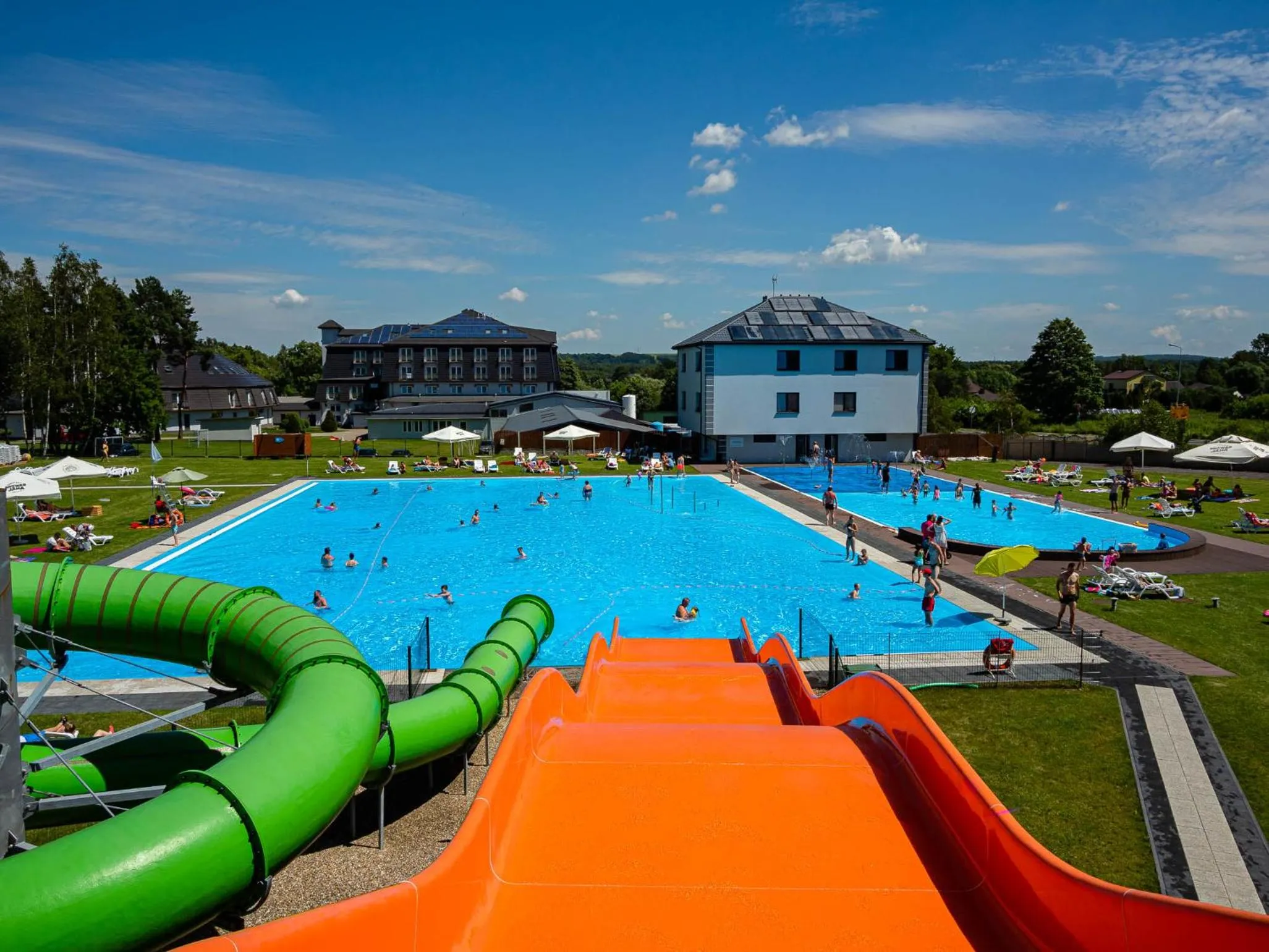 Aqua park in Hotel Villa Verde Congress & Spa