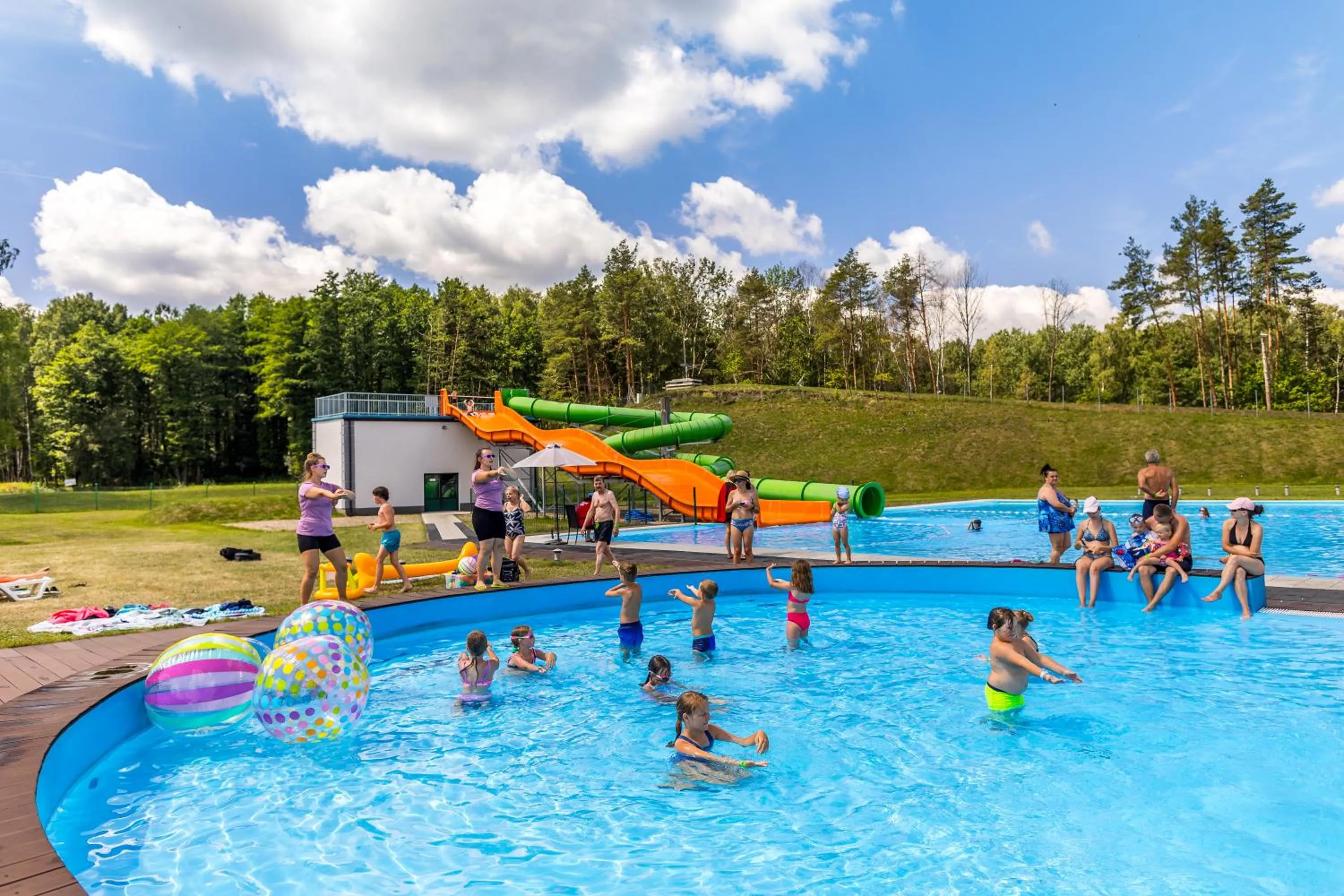Pool view in Hotel Villa Verde Congress & Spa