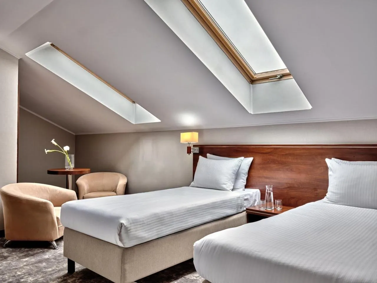 Bed in Hotel Villa Verde Congress & Spa