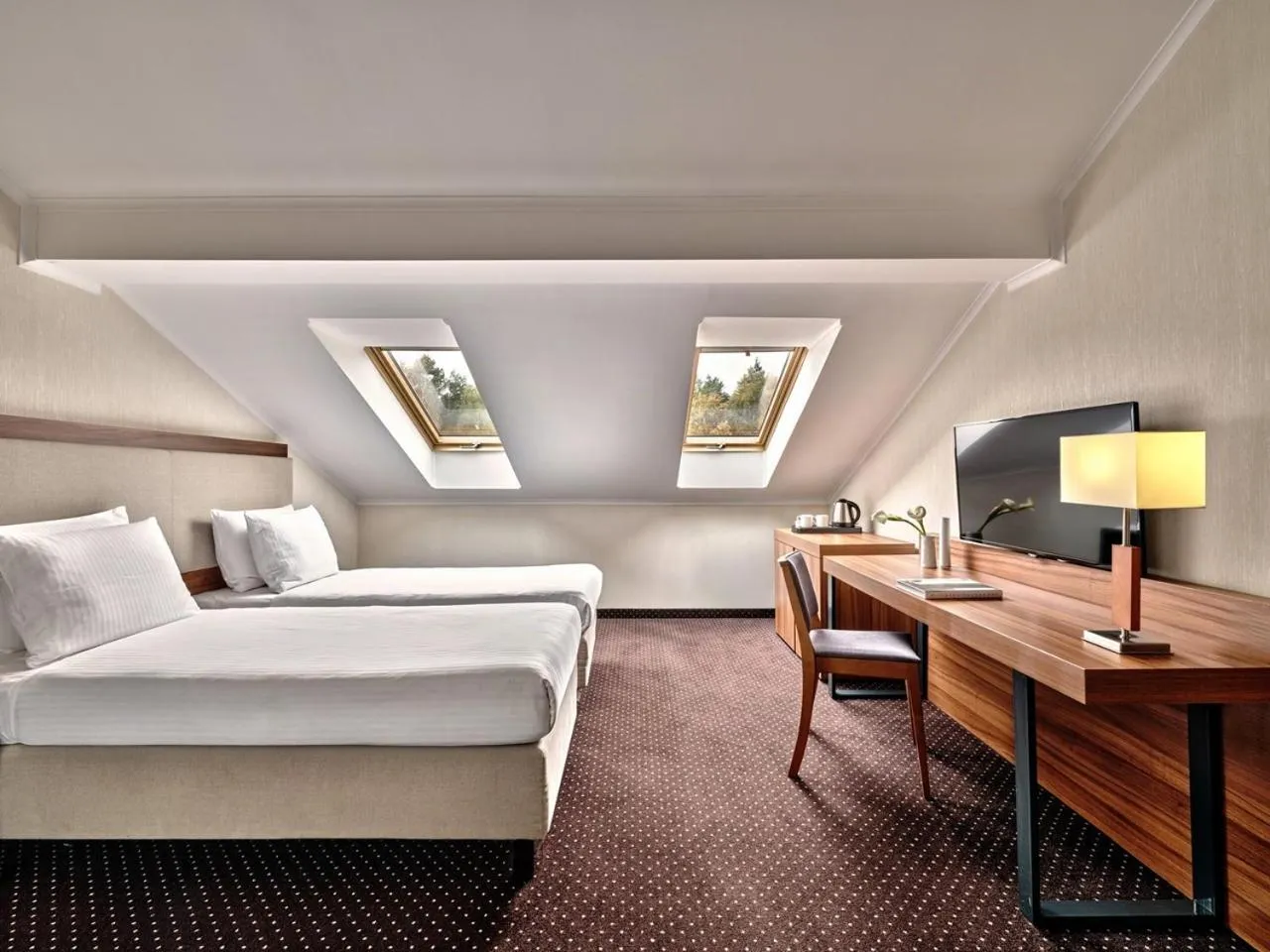 Bed in Hotel Villa Verde Congress & Spa