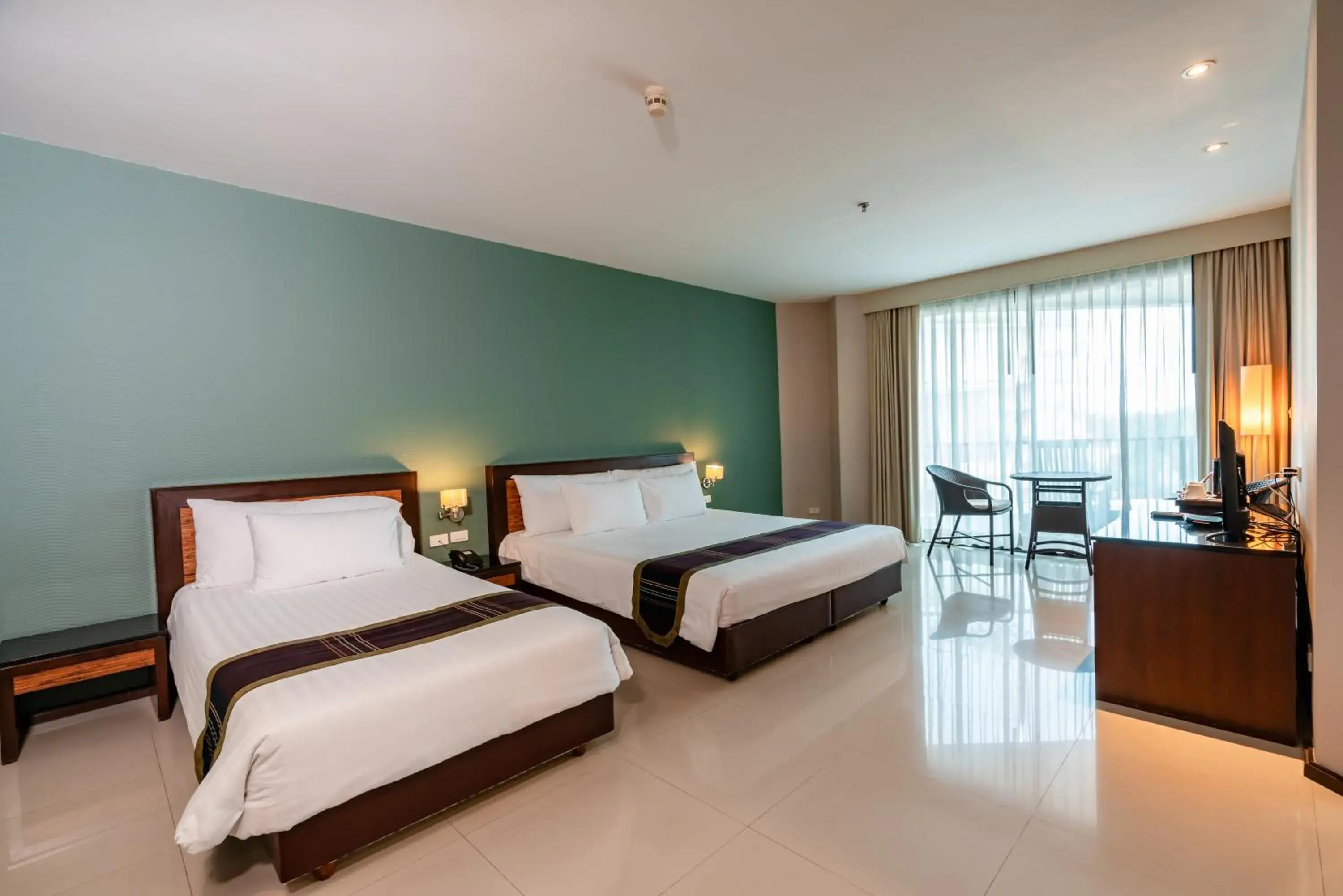 Bed in Tara Mantra Cha-Am Resort Bed in Tara Mantra Cha-Am Resort