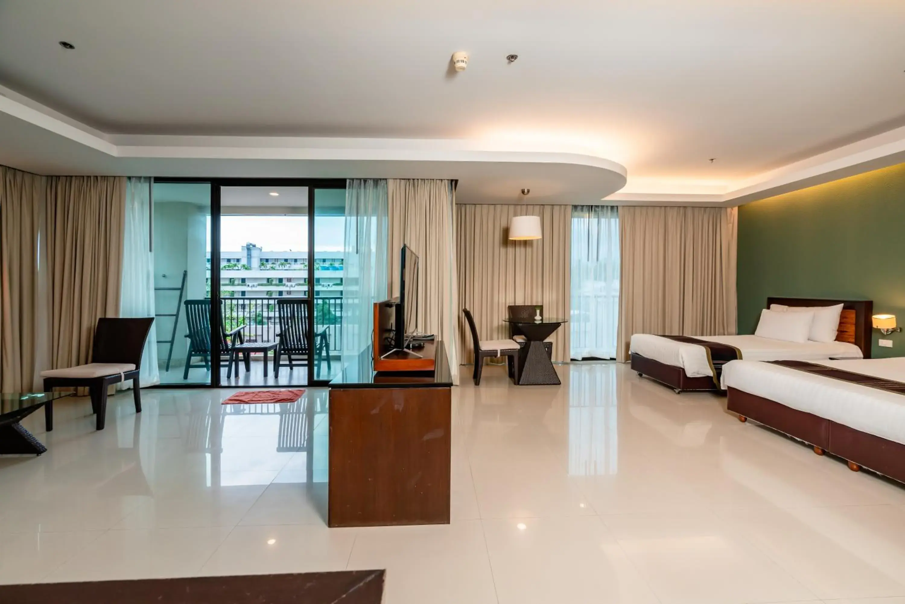 View (from property/room), Bed in Tara Mantra Cha-Am Resort View (from property/room), Bed in Tara Mantra Cha-Am Resort