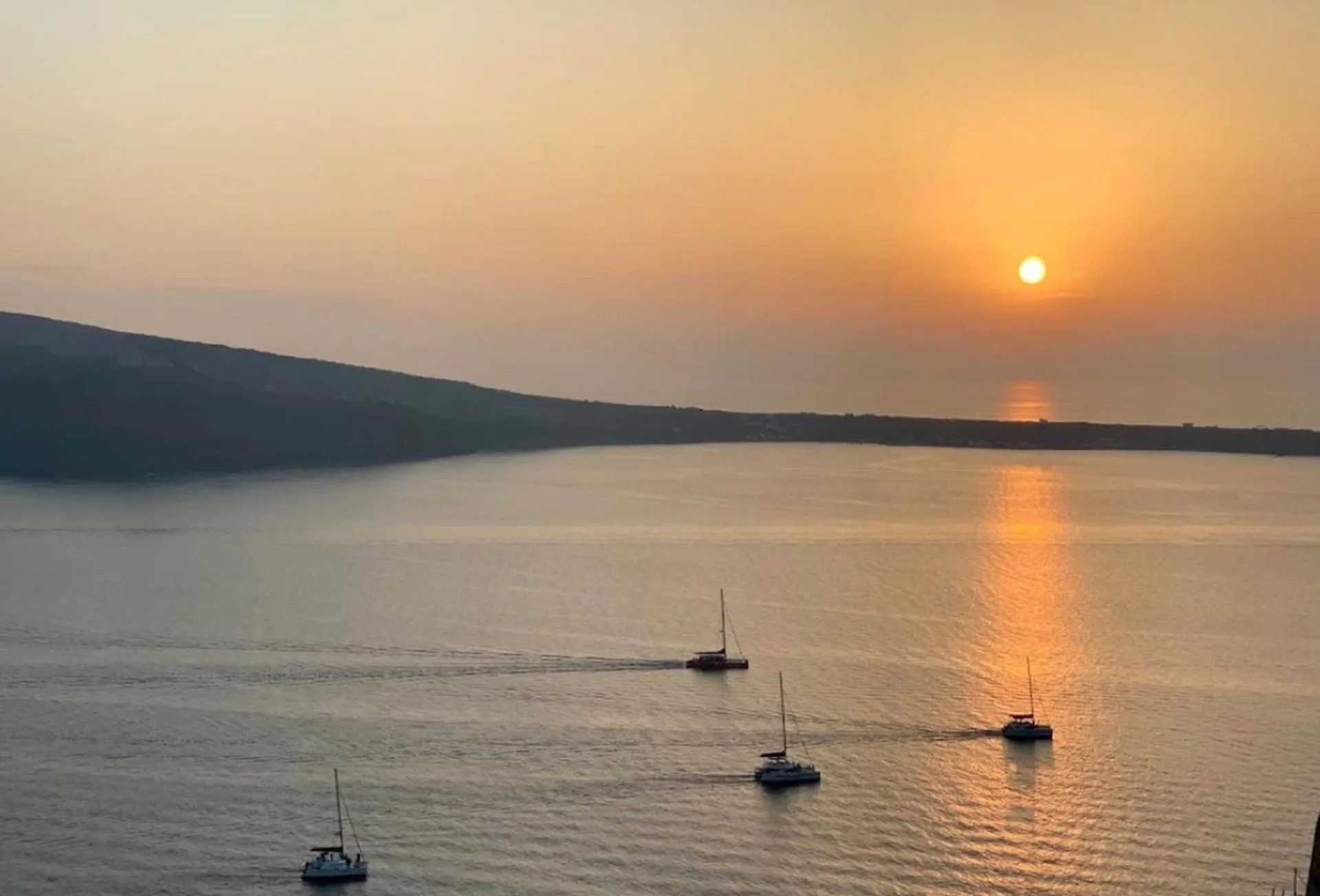Balcony/Terrace in Hyperion Oia Suites