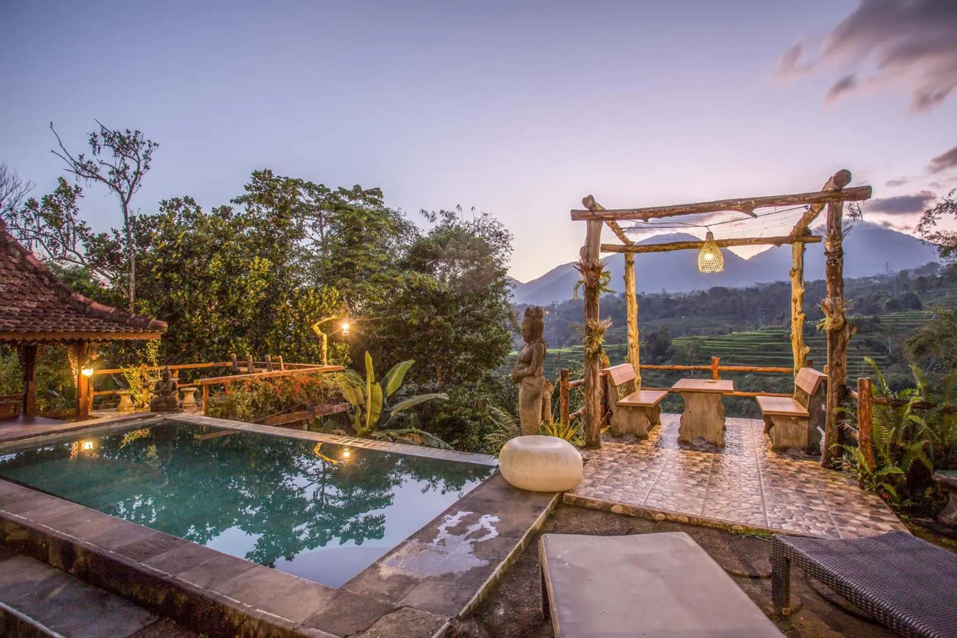 Mountain view in Pondok Nyoman Bedugul by AGATA