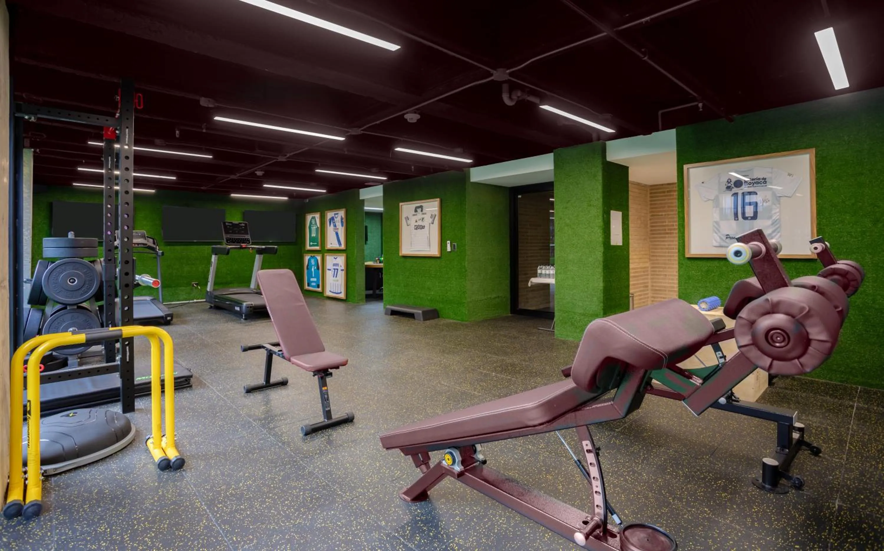 Fitness centre/facilities in Alko Hotel Integrado