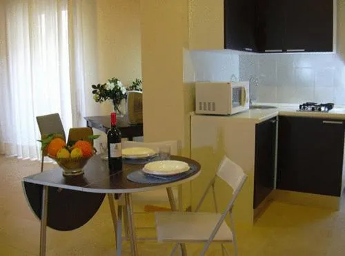 Kitchen or kitchenette in Palazzo Serraino Residence