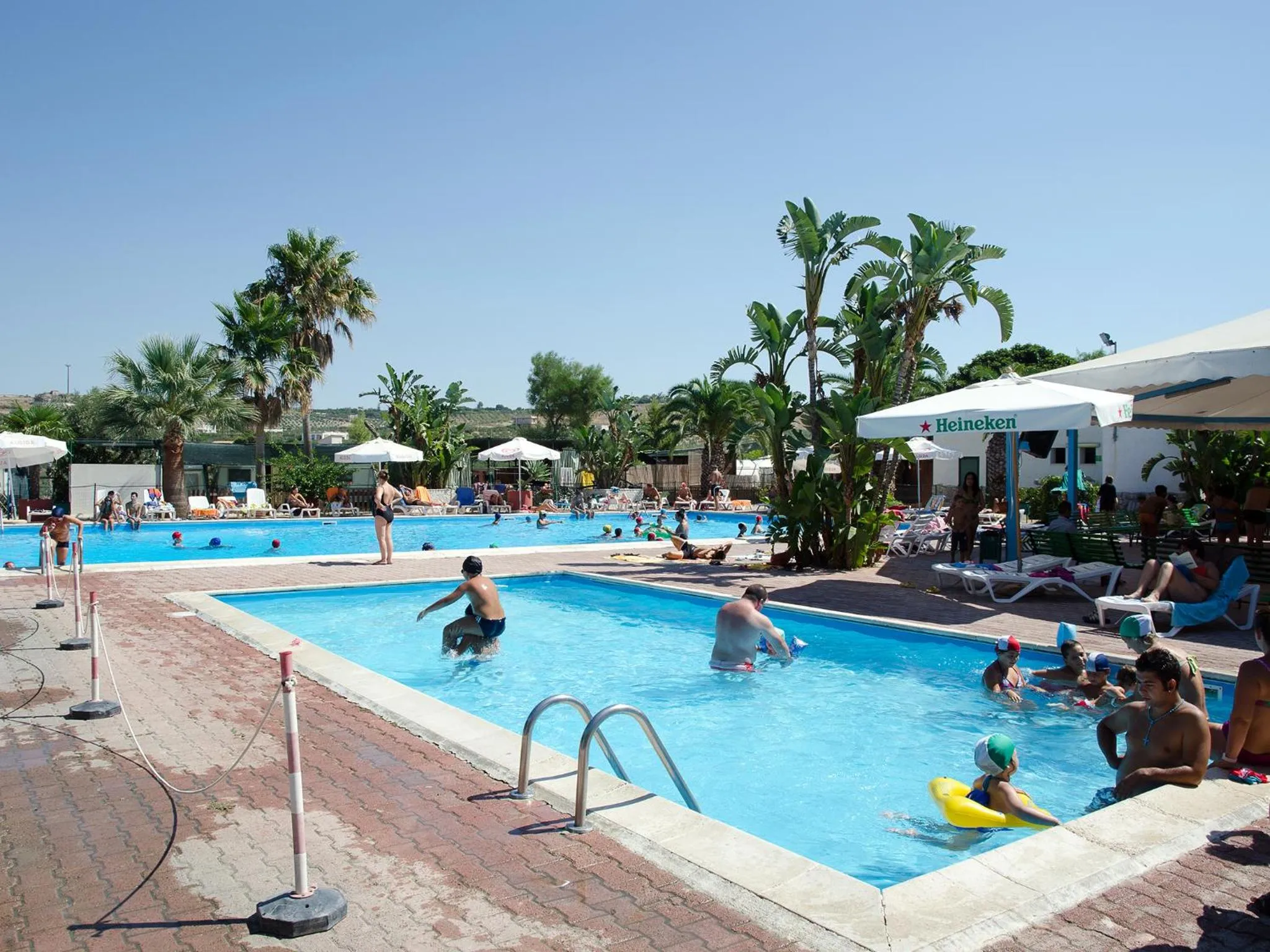 Swimming pool in Kamemi Village & Camping